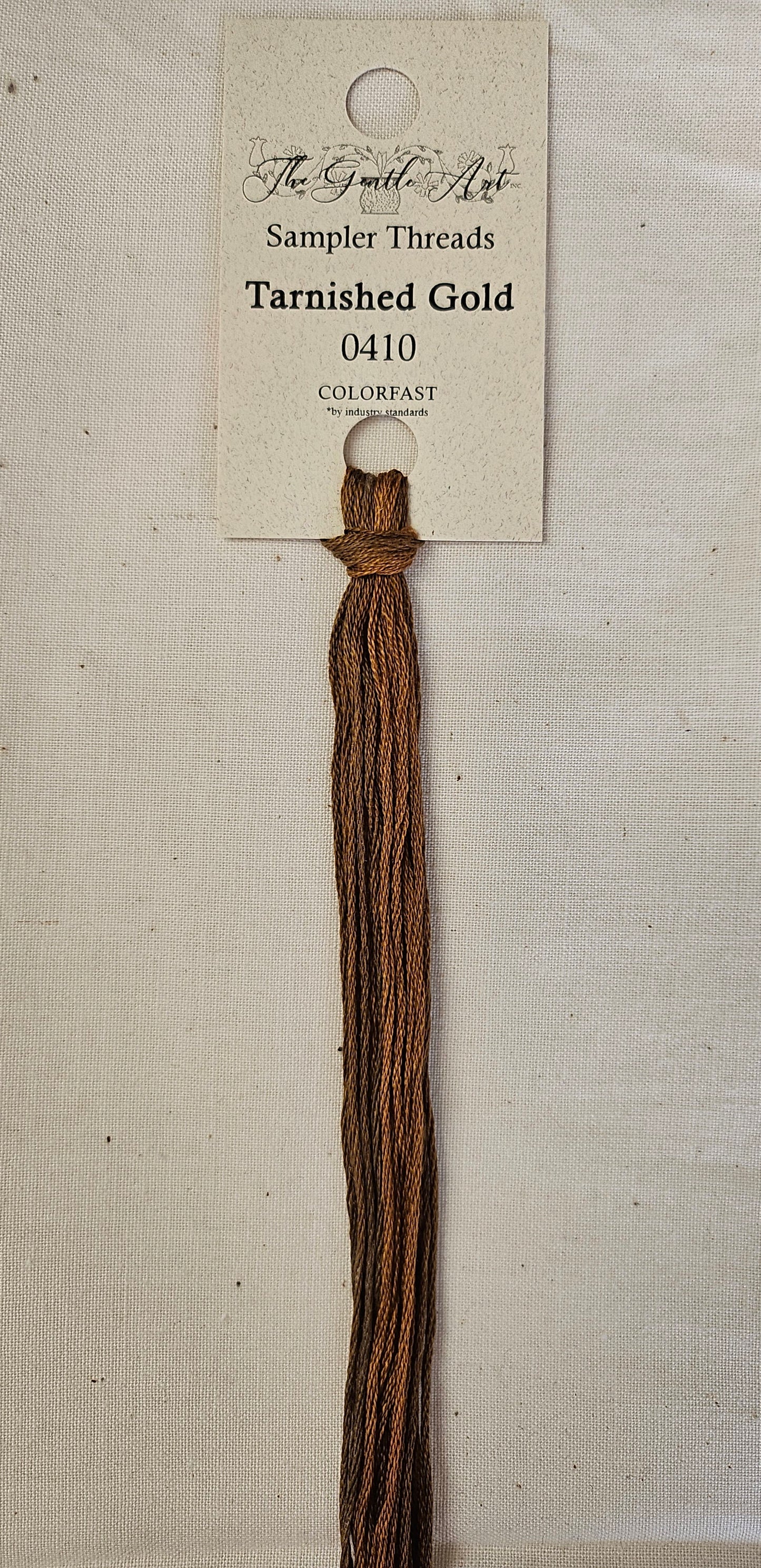 Gentle Art Sampler Thread - Tarnished Gold