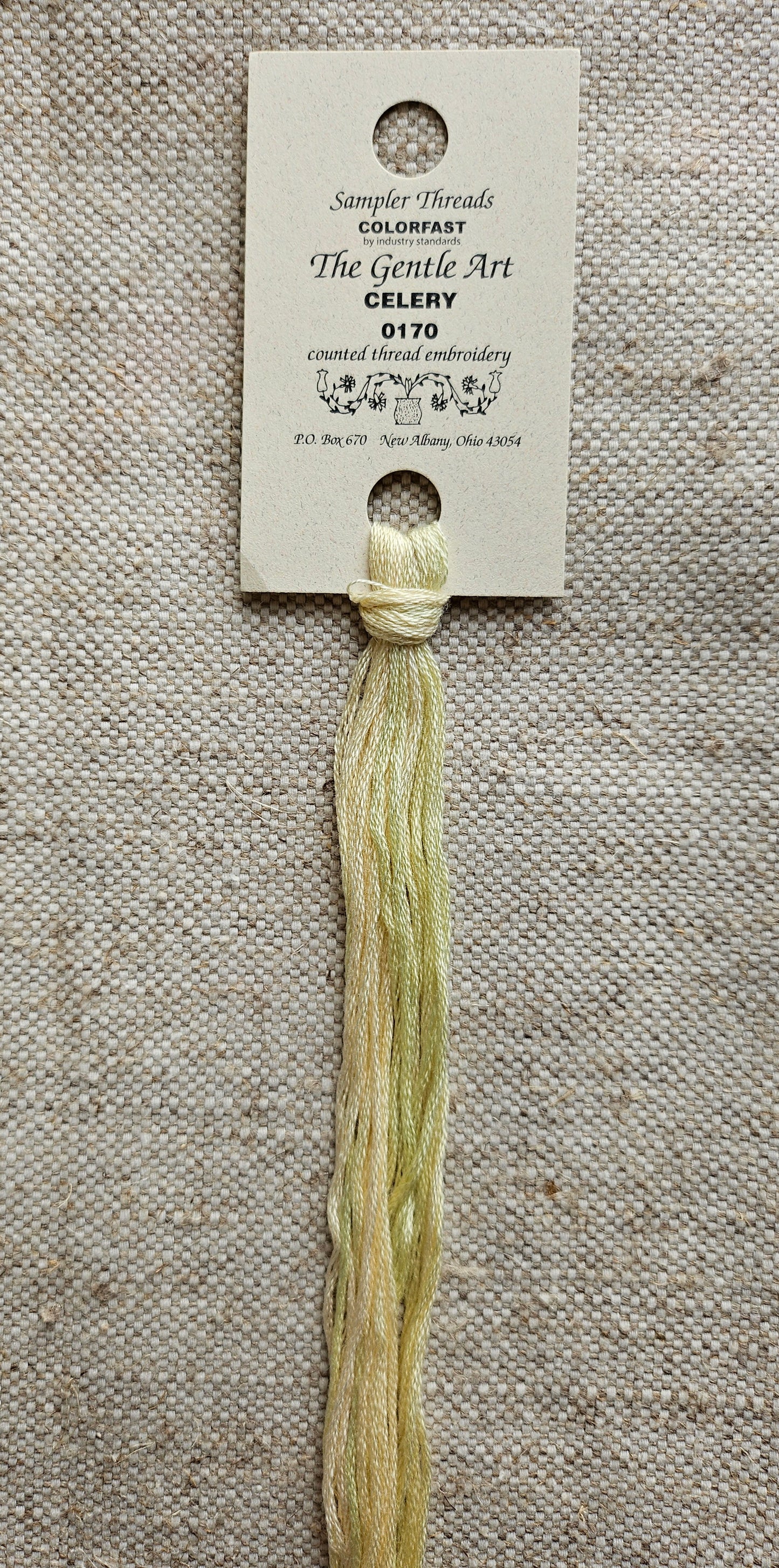 Gentle Art Sampler Thread - Celery