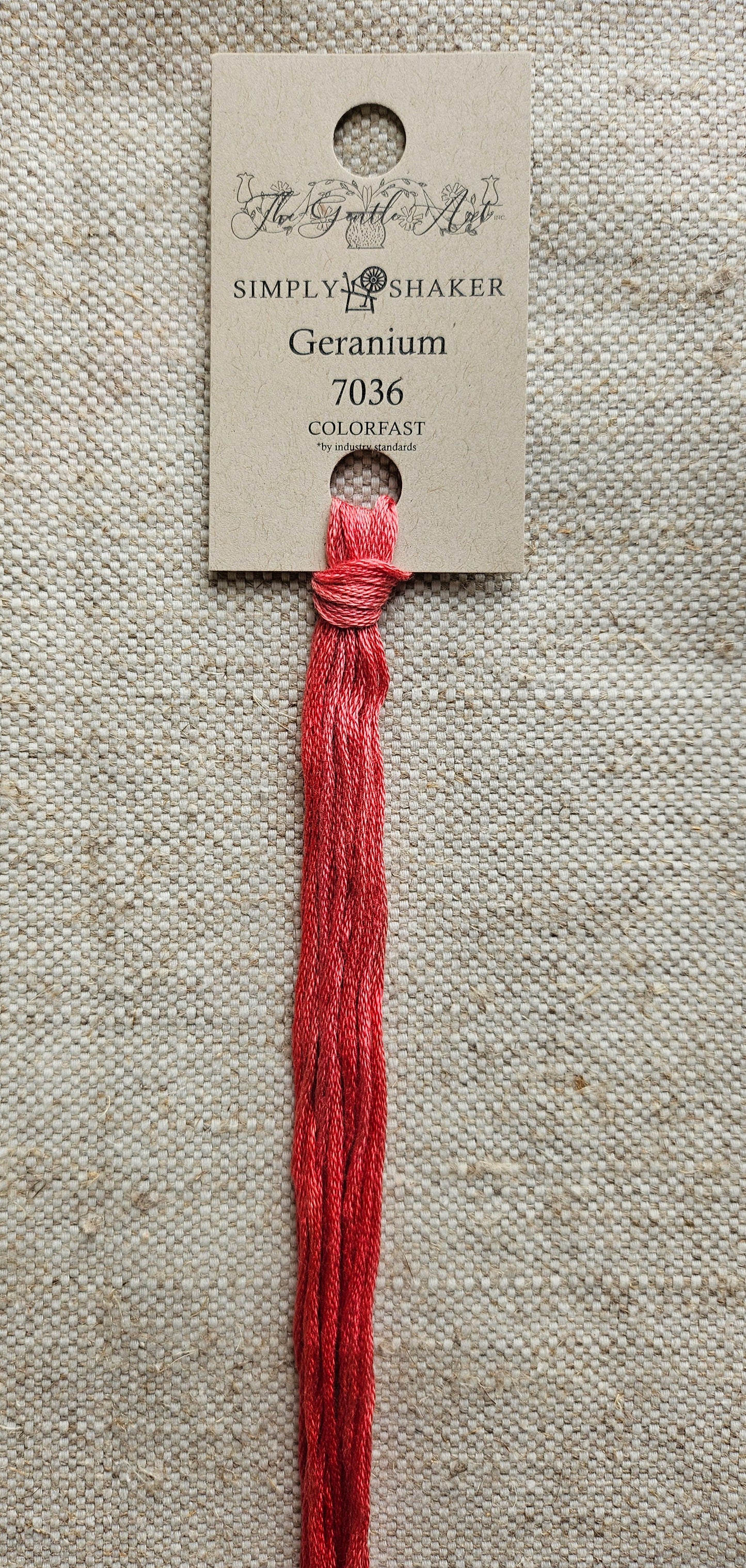 Gentle Art Simply Shaker Thread - Geranium