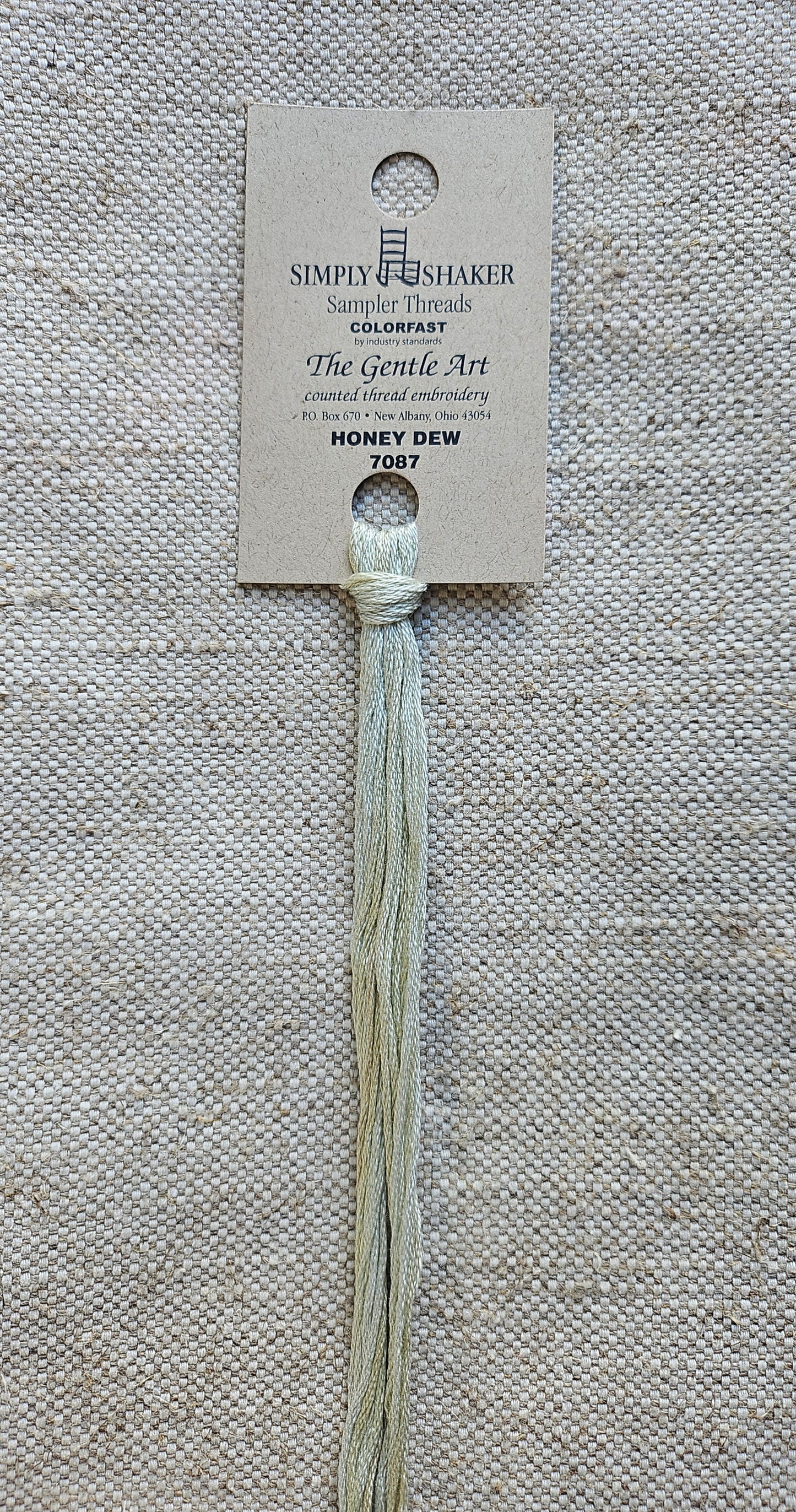 Gentle Art Simply Shaker Thread - Honeydew