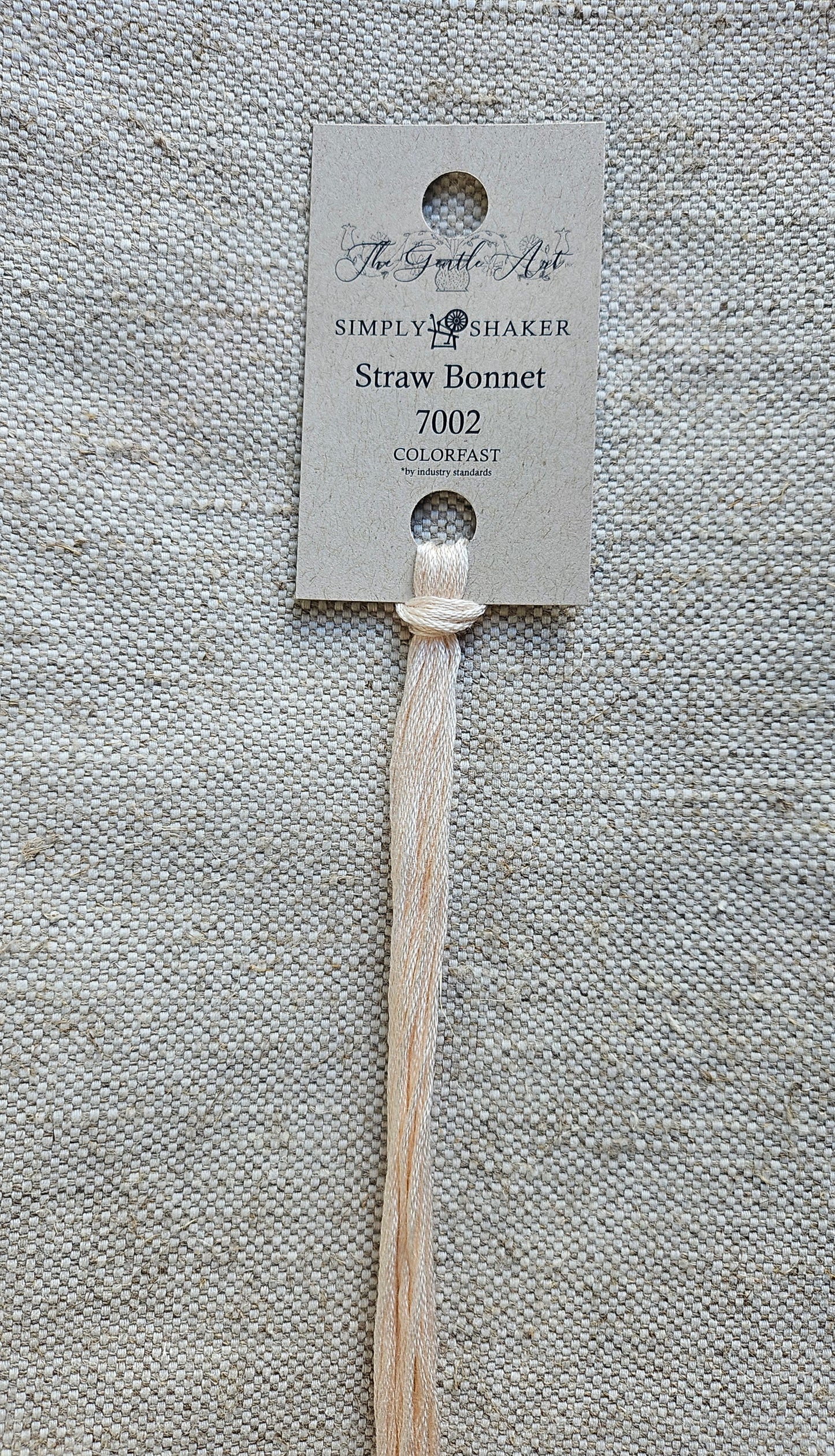 Gentle Art Simply Shaker Thread - Straw Bonnet