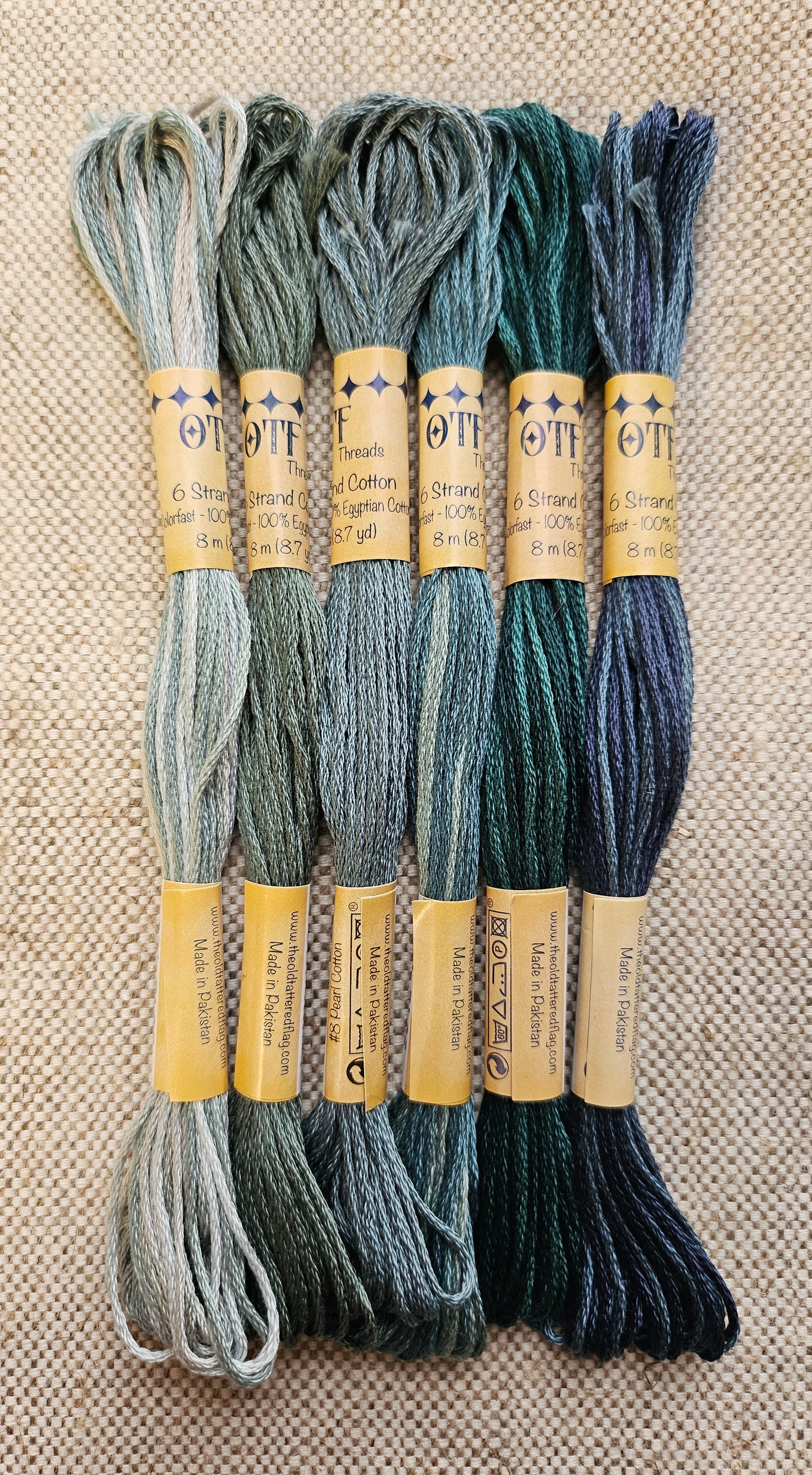 OTF Muddy Blues Thread Pack