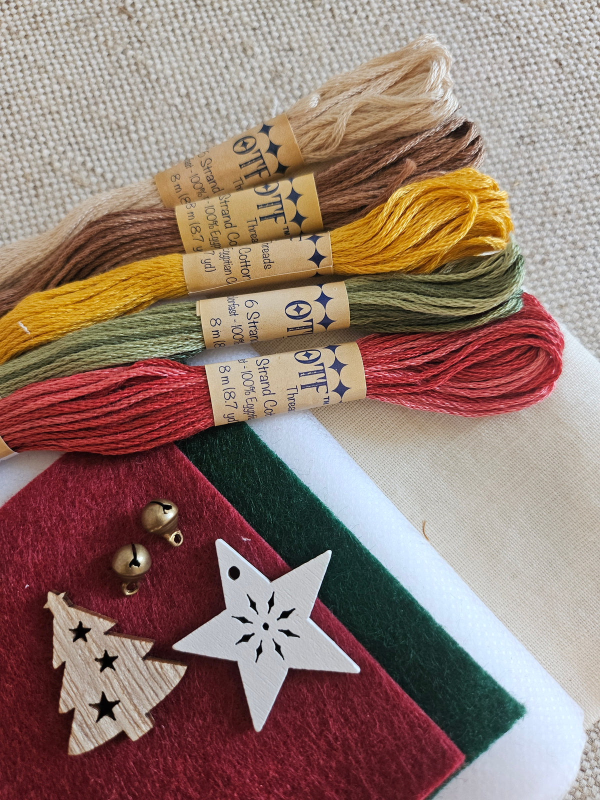 Ten Little Christmas Wreaths Kit
