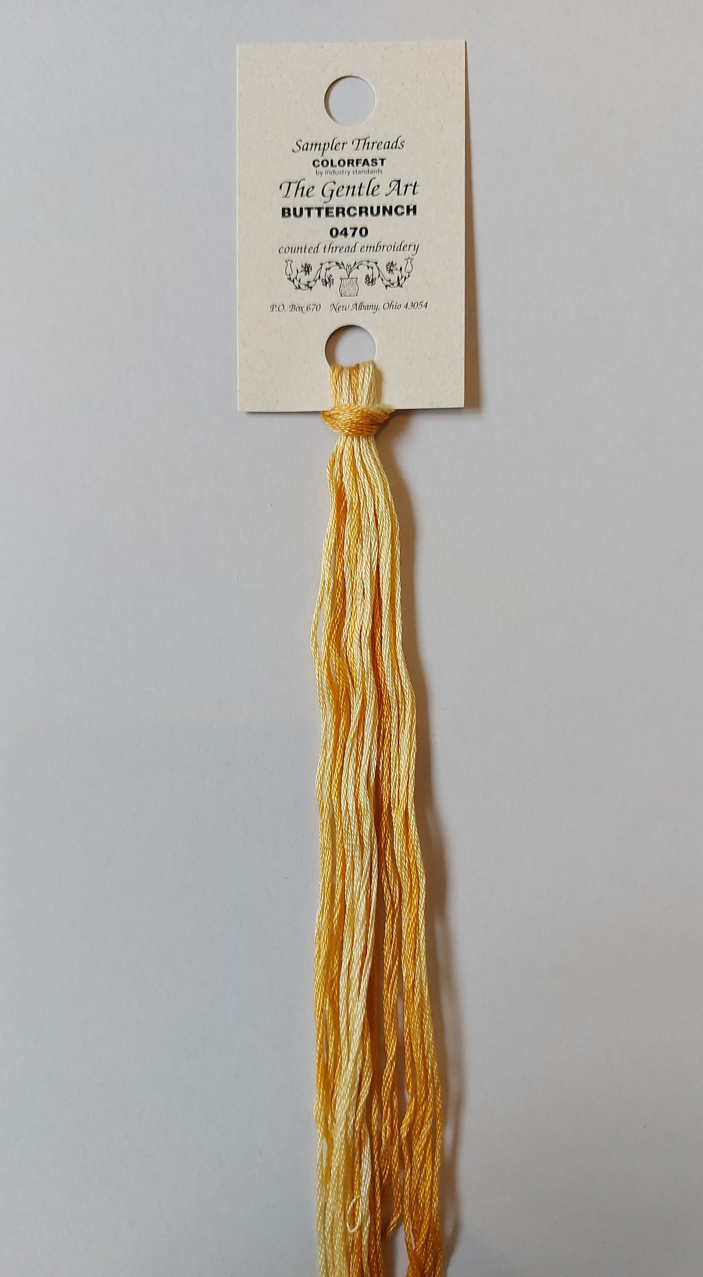 Gentle Art Sampler Thread - Buttercrunch
