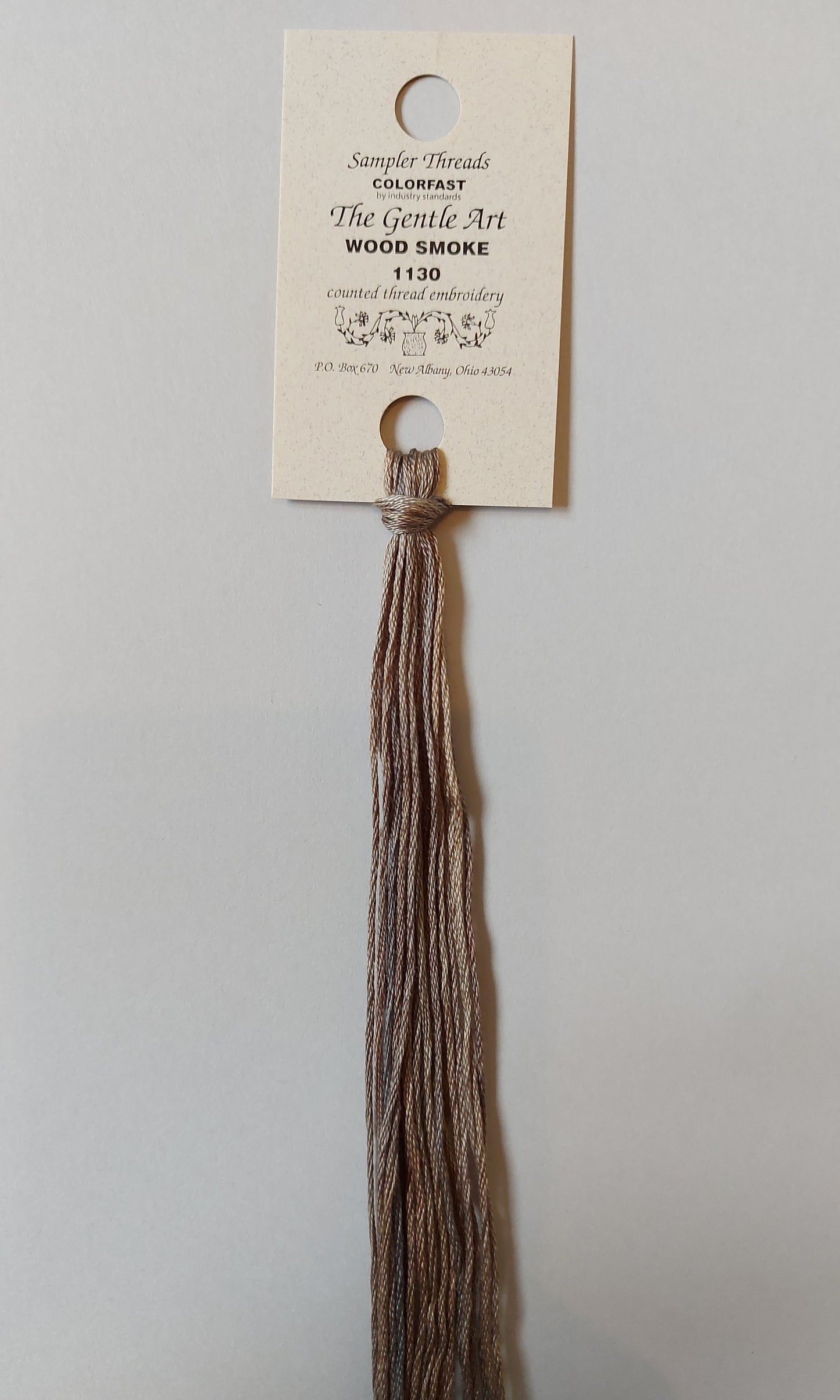 Gentle Art Sampler Thread - Wood Smoke
