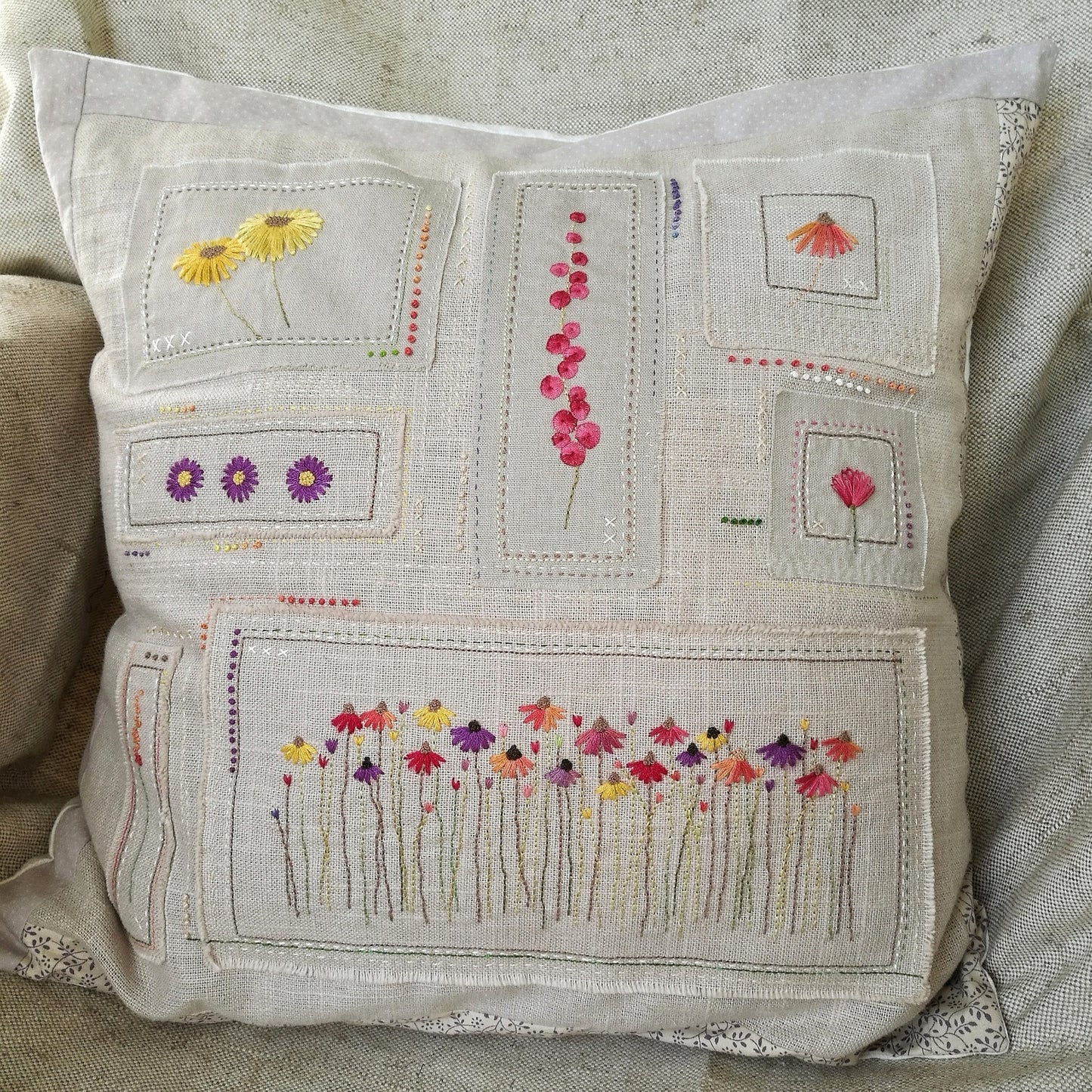 Summery Flowers Digital Pattern