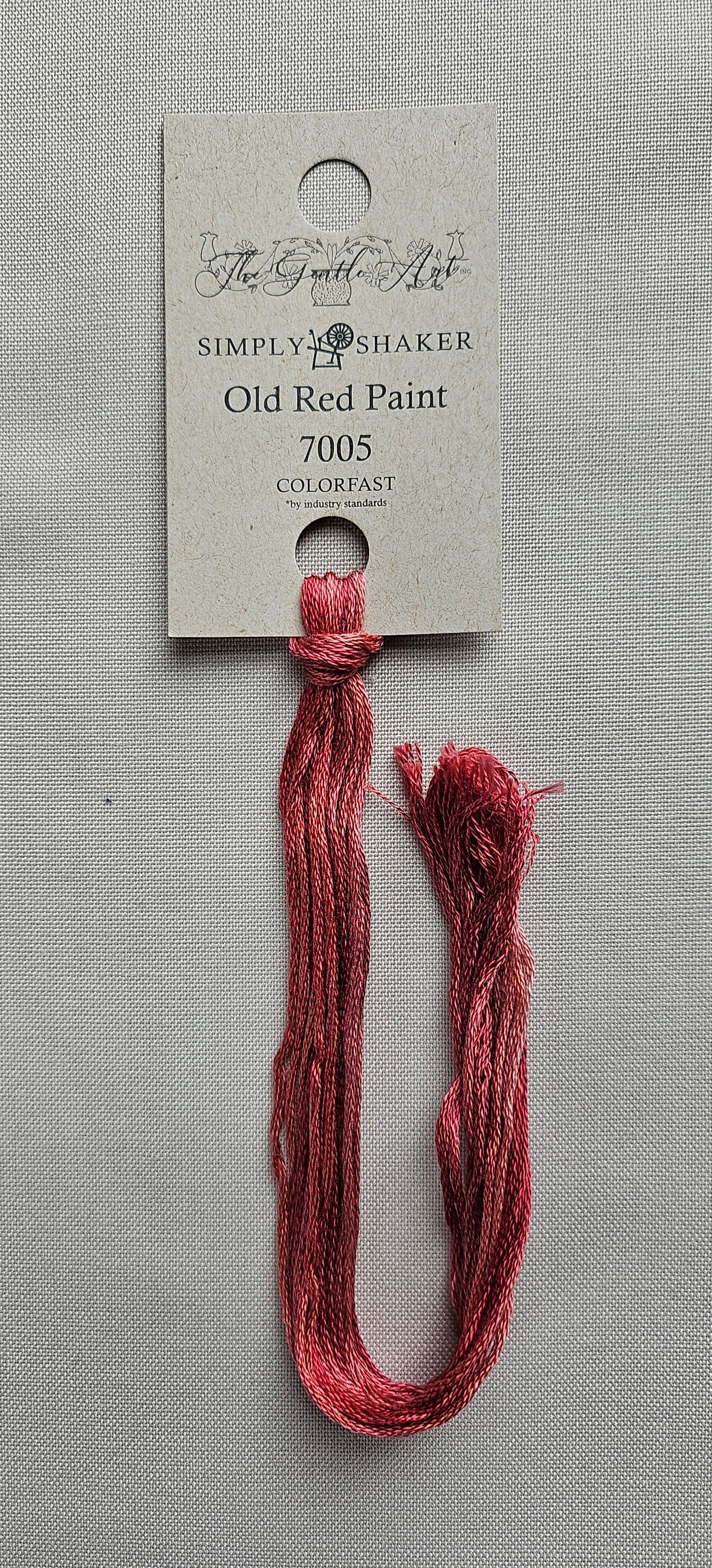 Gentle Art Sampler Thread - Old Red Paint