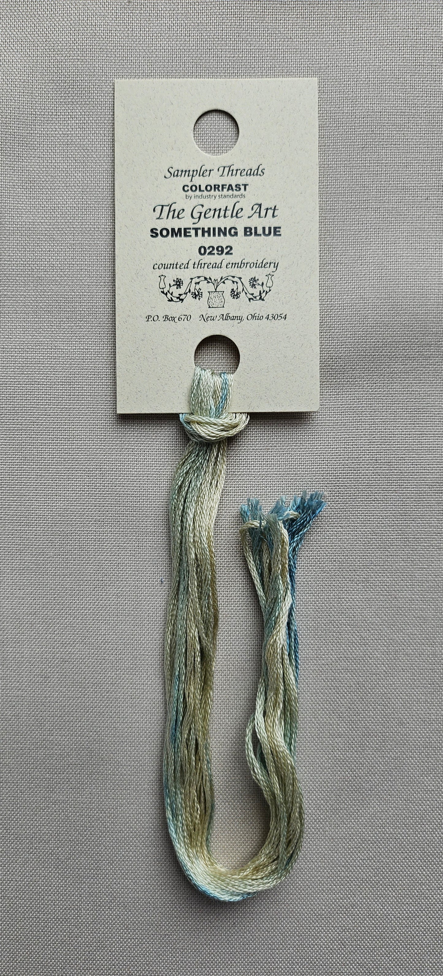 Gentle Art Sampler Thread - Something Blue