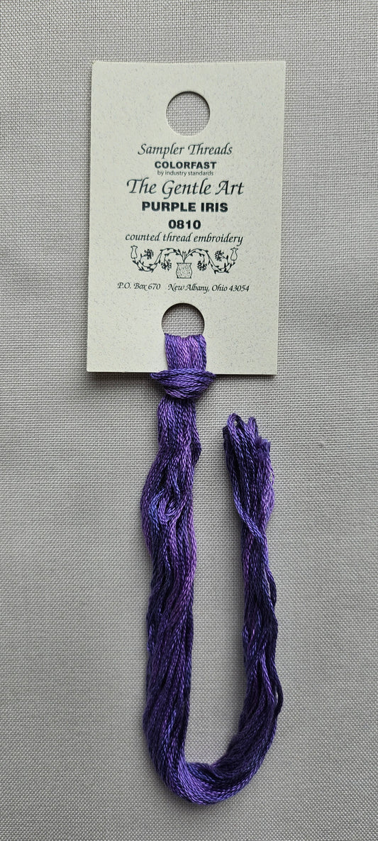 Gentle Art Sampler Thread - Purple Iris