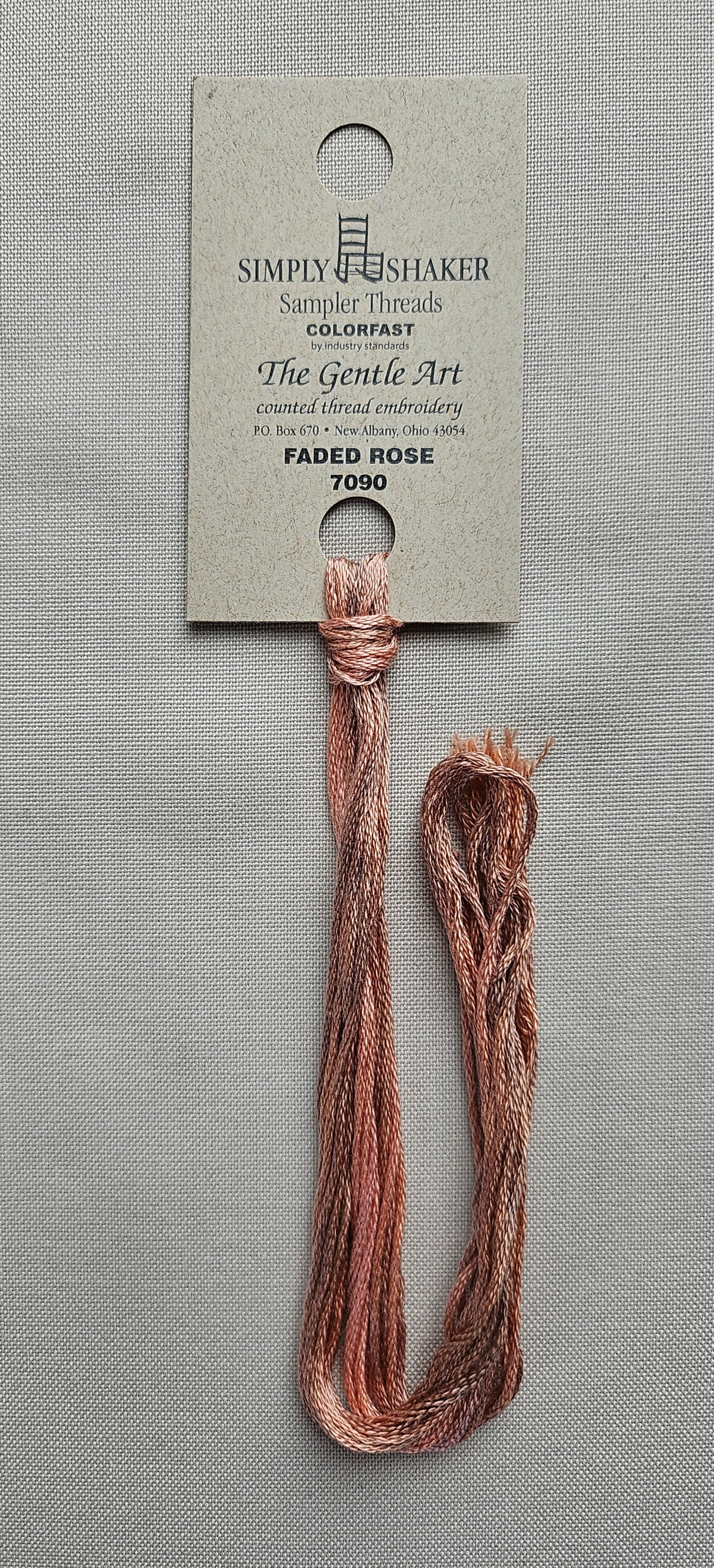 Handmade Thread Studio Gentle Art Sampler Thread - Faded Rose – The Makers Studio