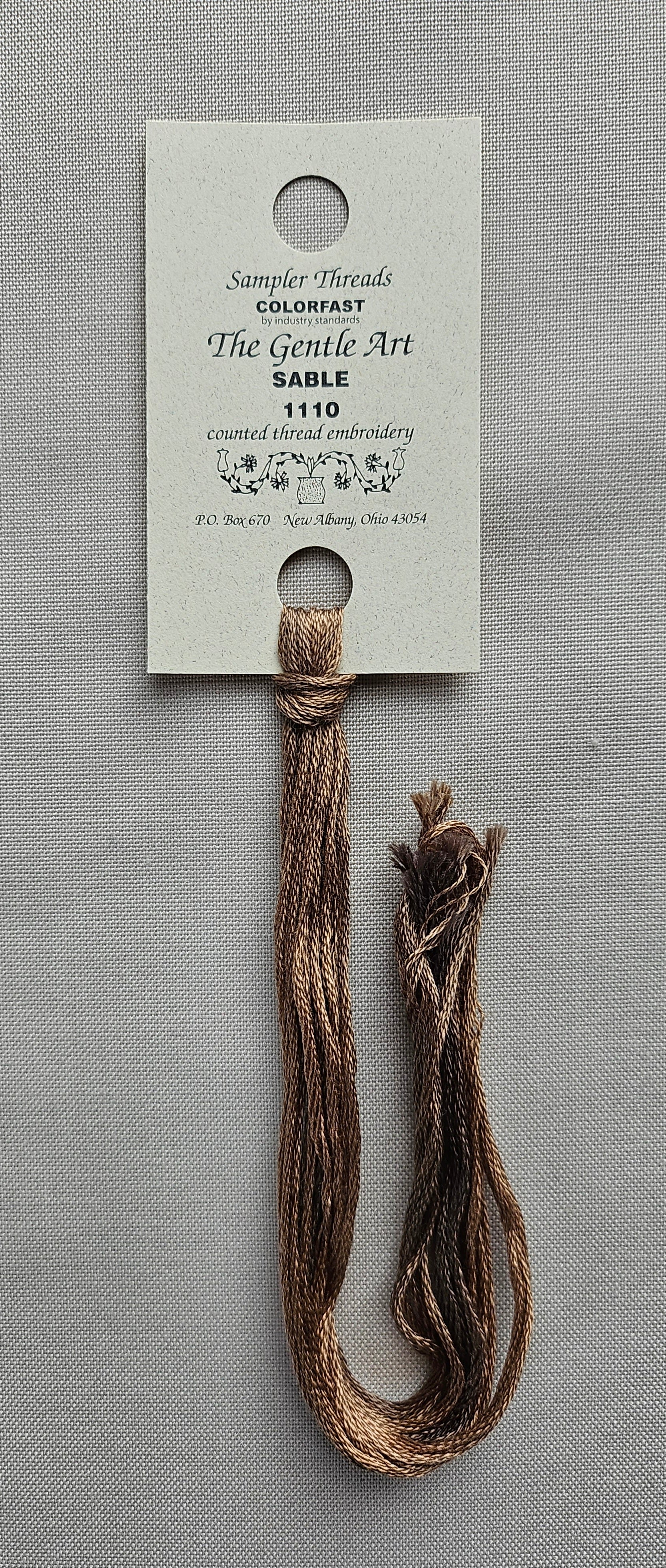 Gentle Art Sampler Thread - Sable – The Makers Studio