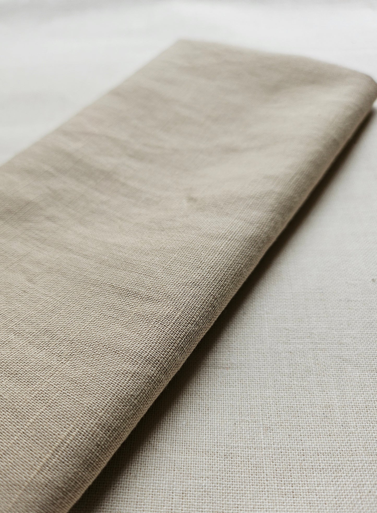 Linen/Cotton Fabric - Sand 1/8