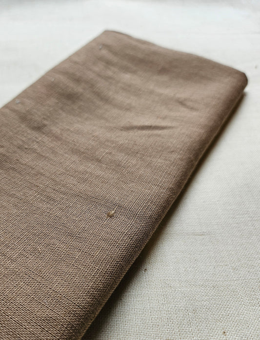 Linen/Cotton Fabric - Biscuit 1/8