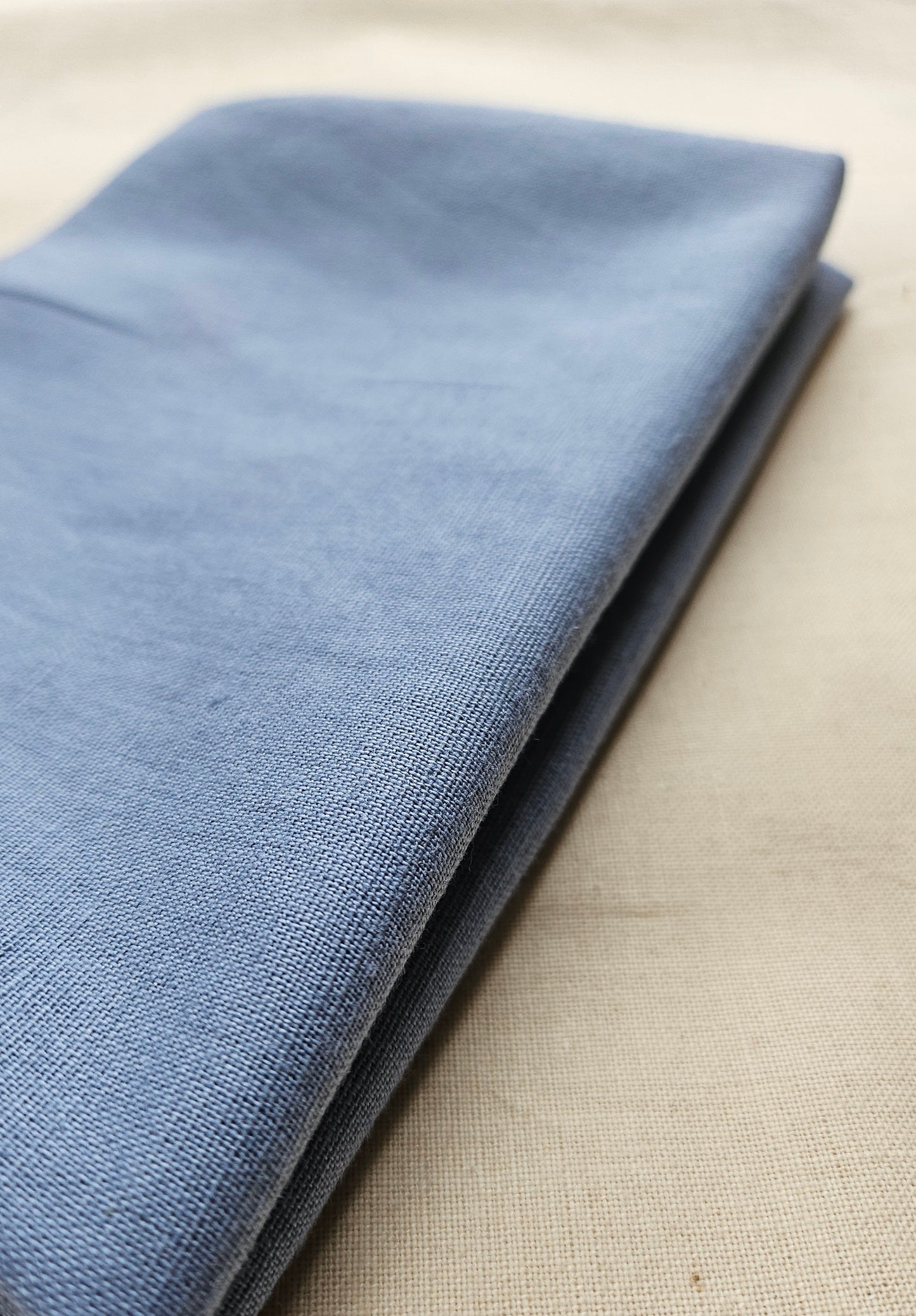 Linen/Cotton Fabric - Sky Blue 1/4