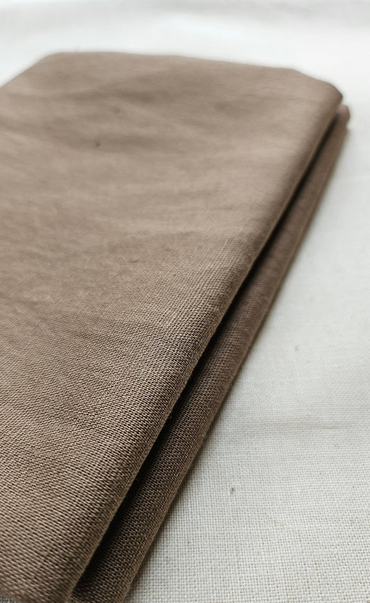 Linen/Cotton Fabric - Biscuit 1/4