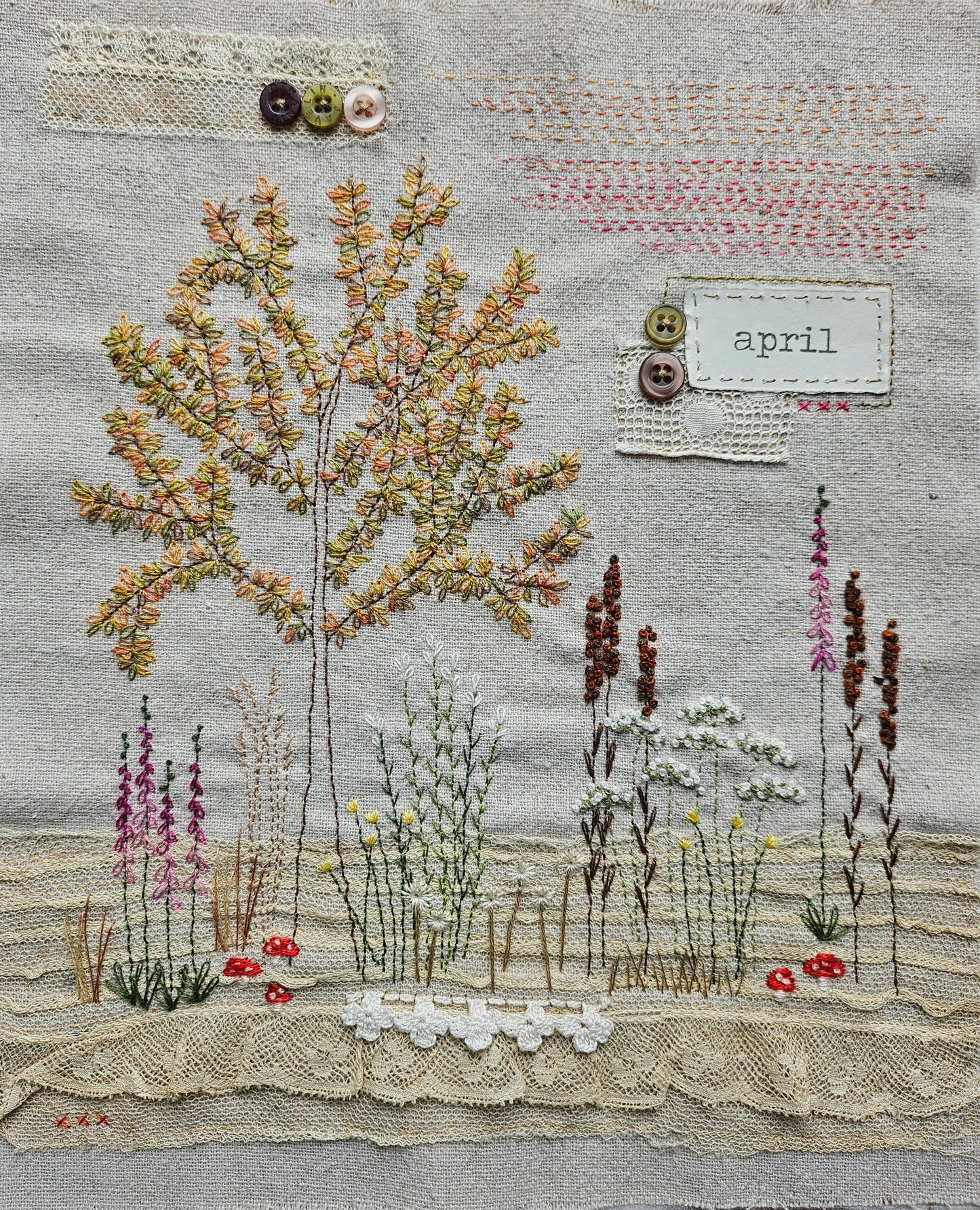 April's Tree Digital Pattern