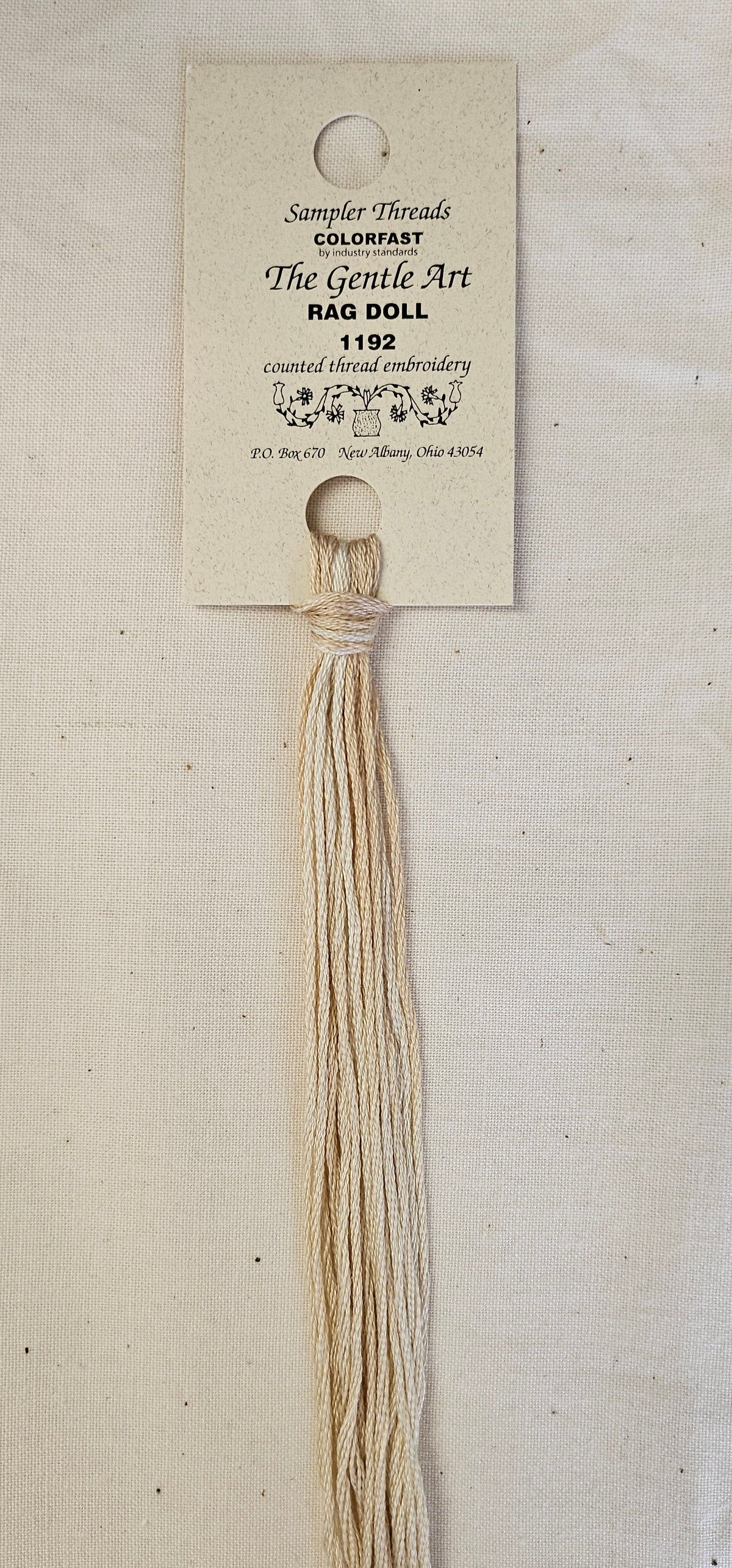 Gentle Art Sampler Thread - Rag Doll – The Makers Studio