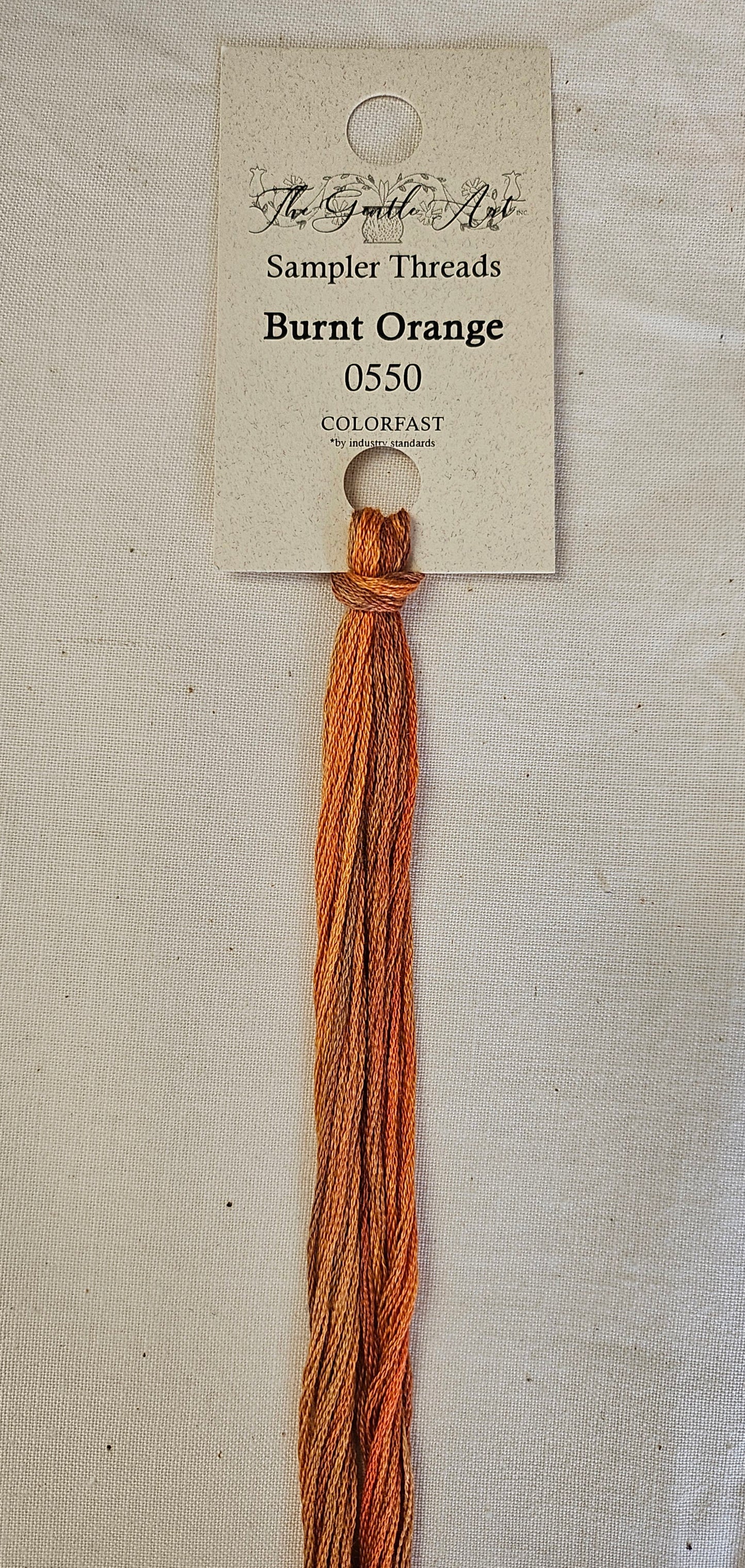 Gentle Art Sampler Thread - Burnt Orange