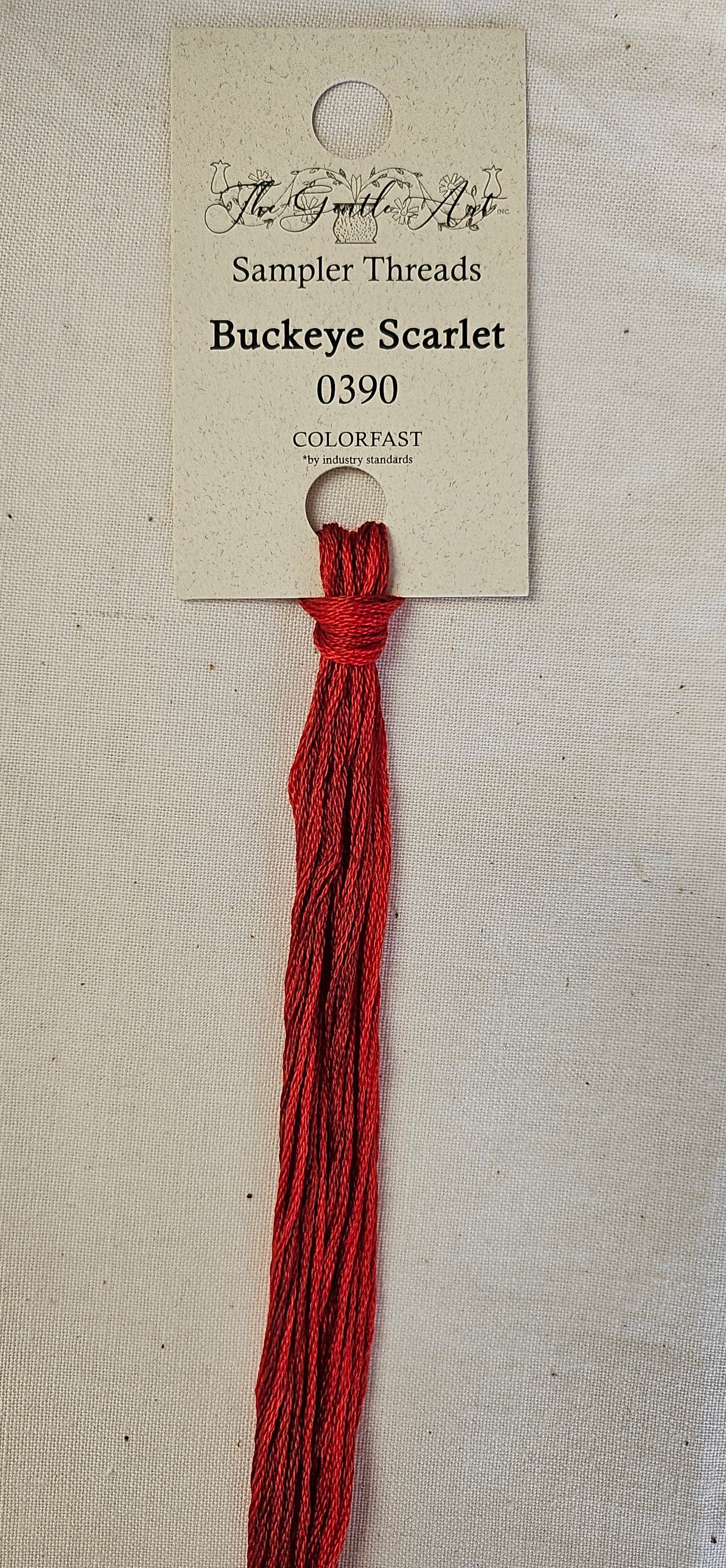Csarlet Thread Gentle Art Sampler Thread - Buckeye Scarlet – The Makers Studio