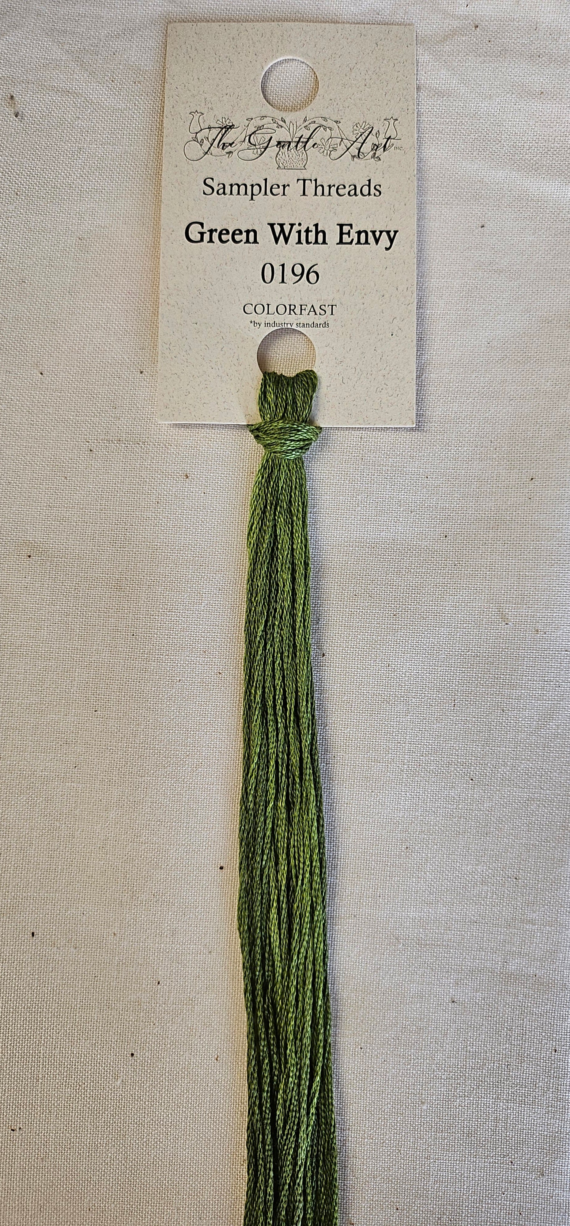 Gentle Art Sampler Thread - Green with Envy – The Makers Studio