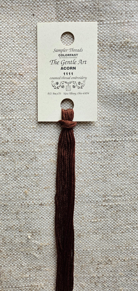 Gentle Art Sampler Thread - Acorn