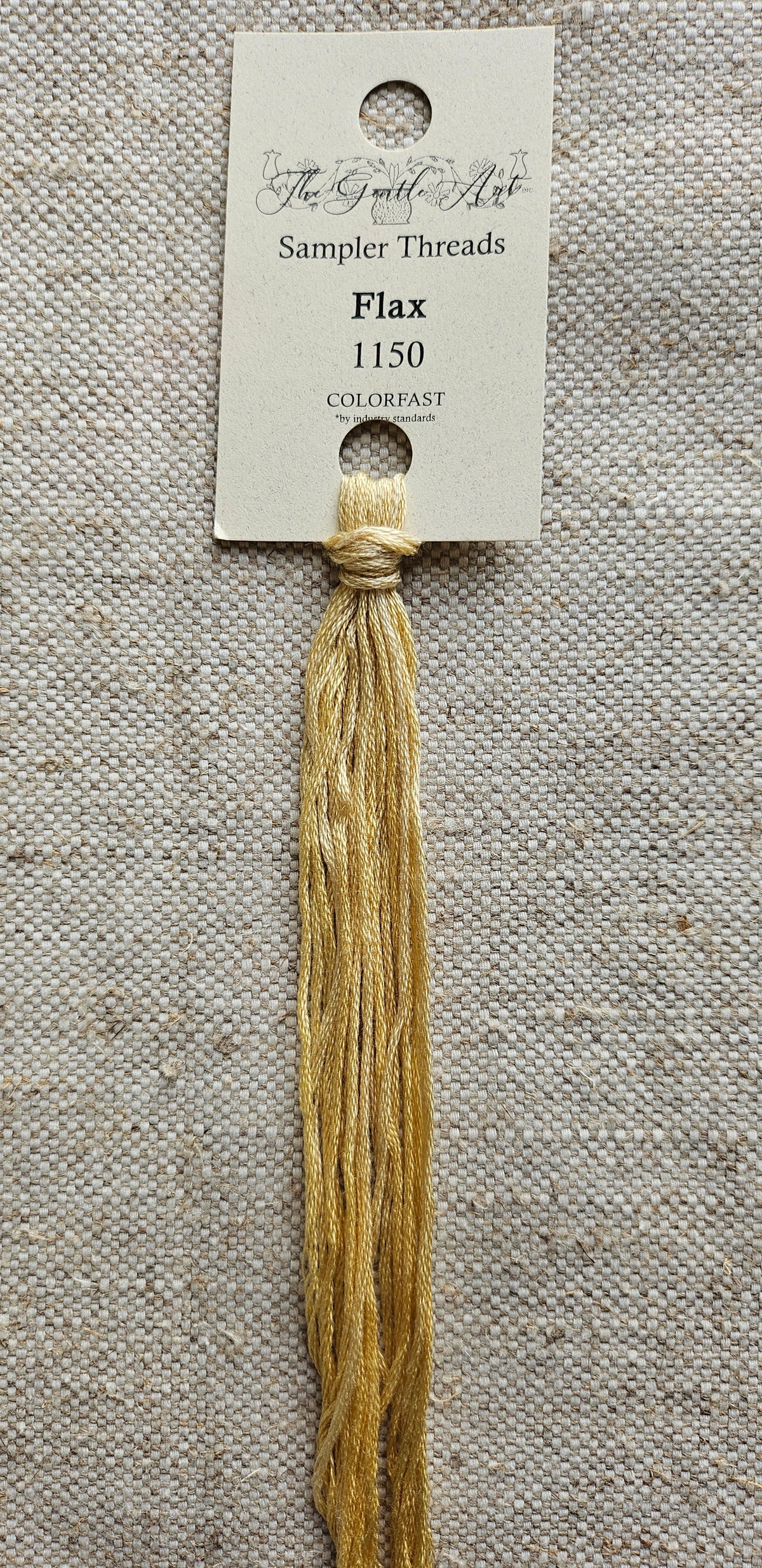 Thread On Sampler Gentle Art Sampler Thread - Flax – The Makers Studio