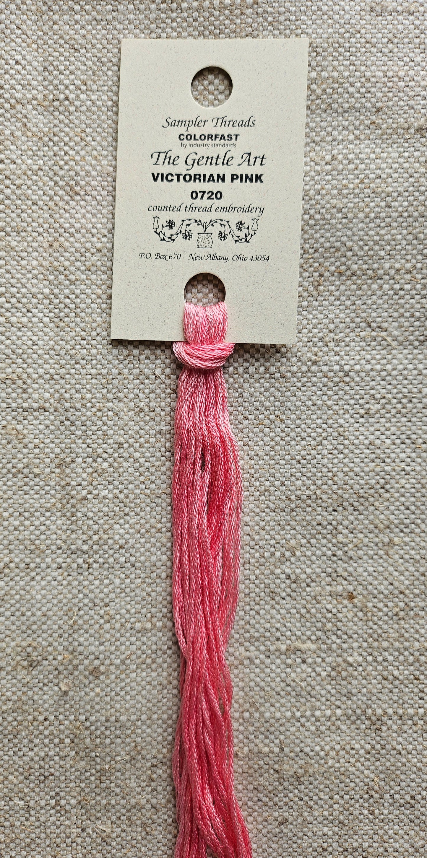 Gentle Art Sampler Thread - Victorian Pink