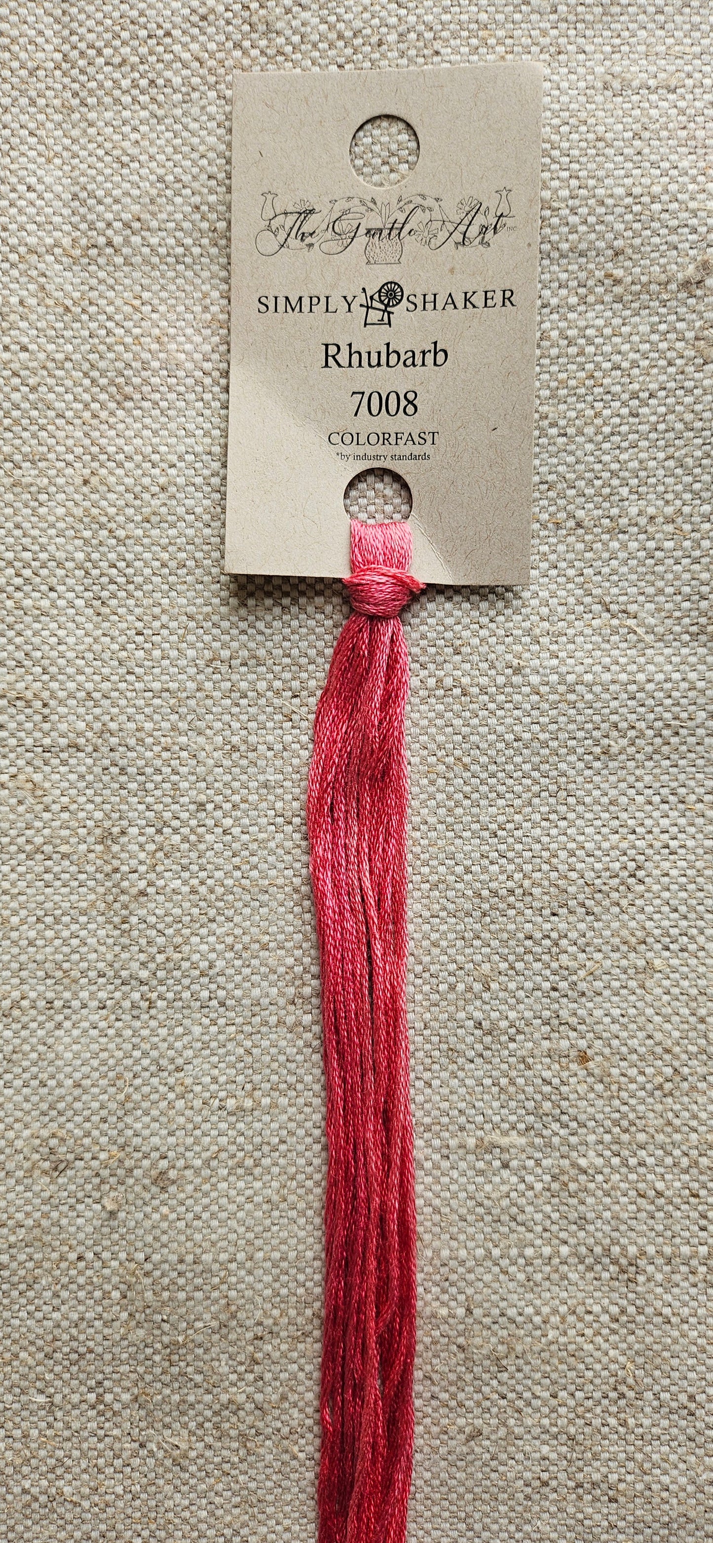 Gentle Art Simply Shaker Thread - Rhubarb