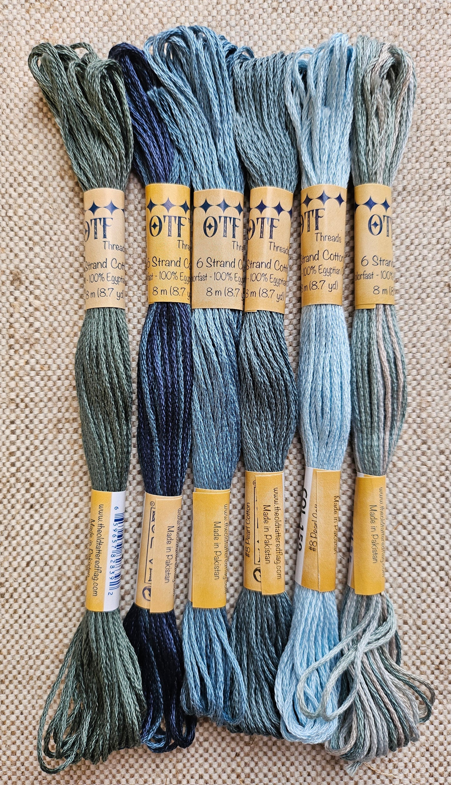 OTF Beautiful Blues Thread Pack