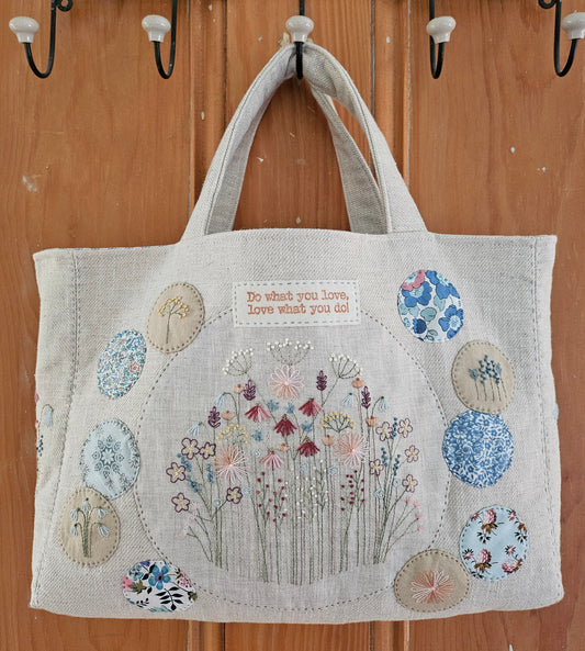 "..do what you love..." Project Bag Digital Pattern