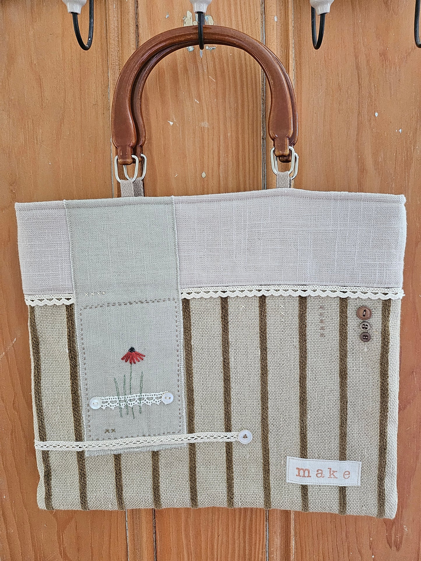 'Make" Canvas Bag