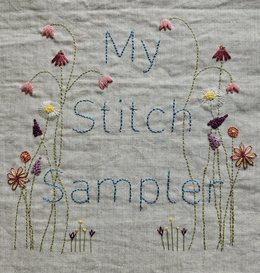 Coming Soon: "My Stitch Sampler" Block of the Month Digital Pattern