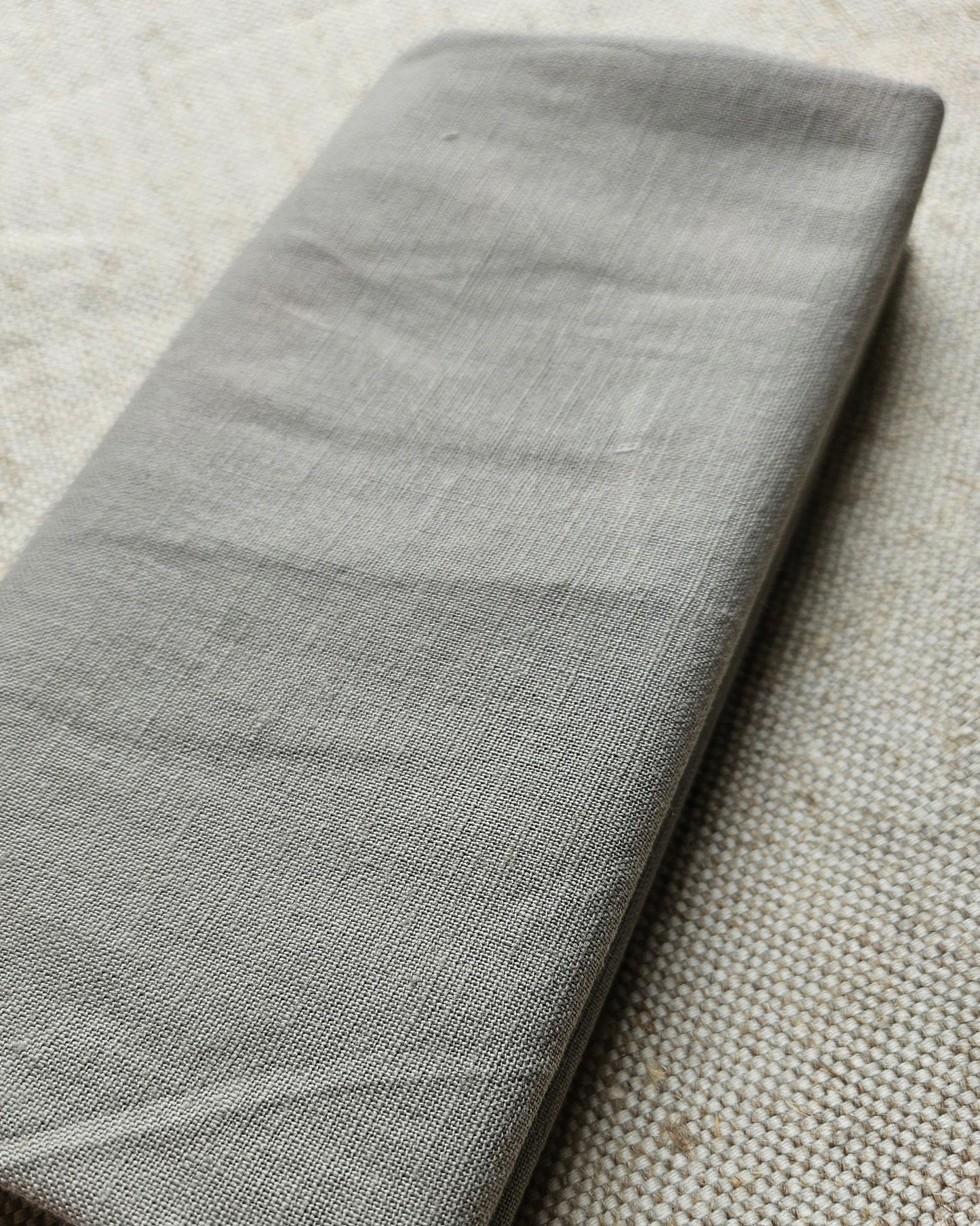 Linen/Cotton Fabric - Pebble - Fat Quarter