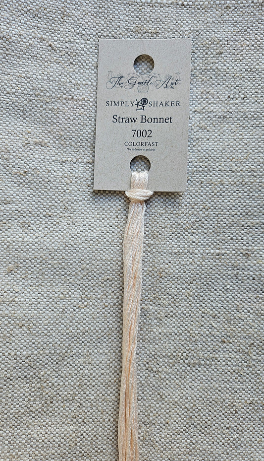 Gentle Art Simply Shaker Thread - Straw Bonnet