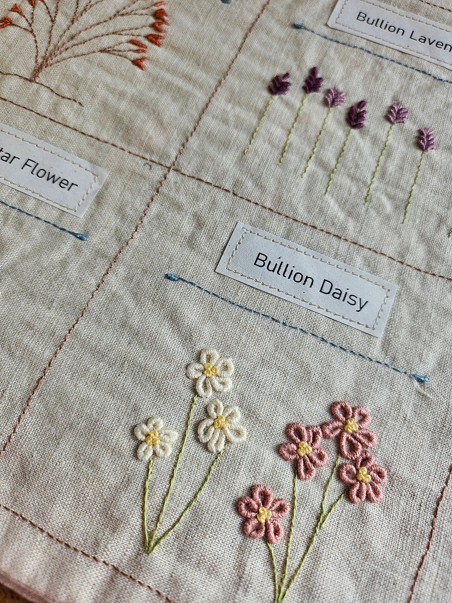 "My Stitch Sampler" Block of the Month Digital Pattern