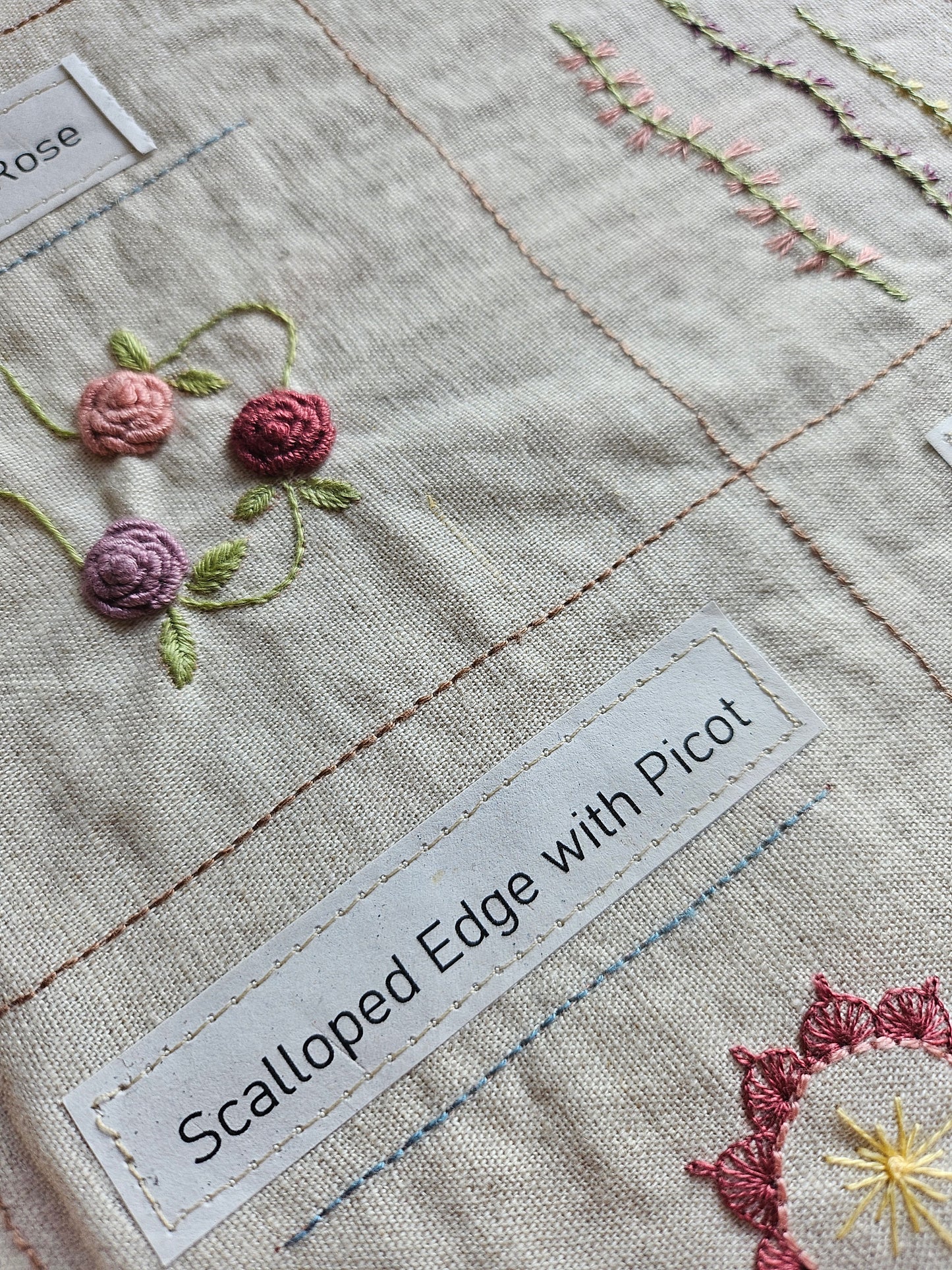 "My Stitch Sampler" Block of the Month Digital Pattern