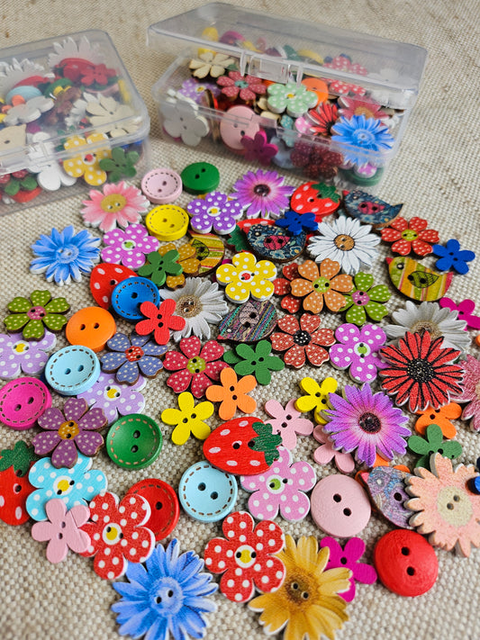Craft Button Stash