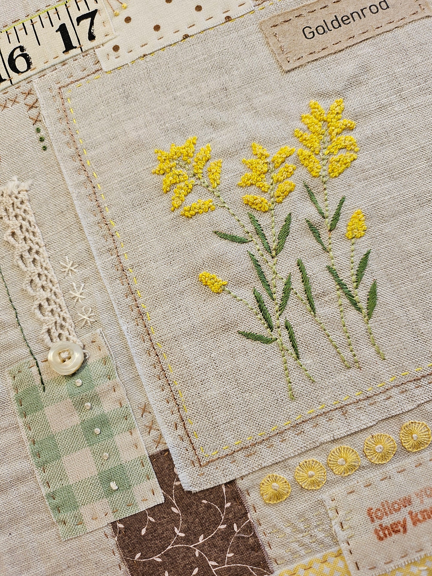 A Year in Flowers Season 3 Block of the Month Digital Pattern