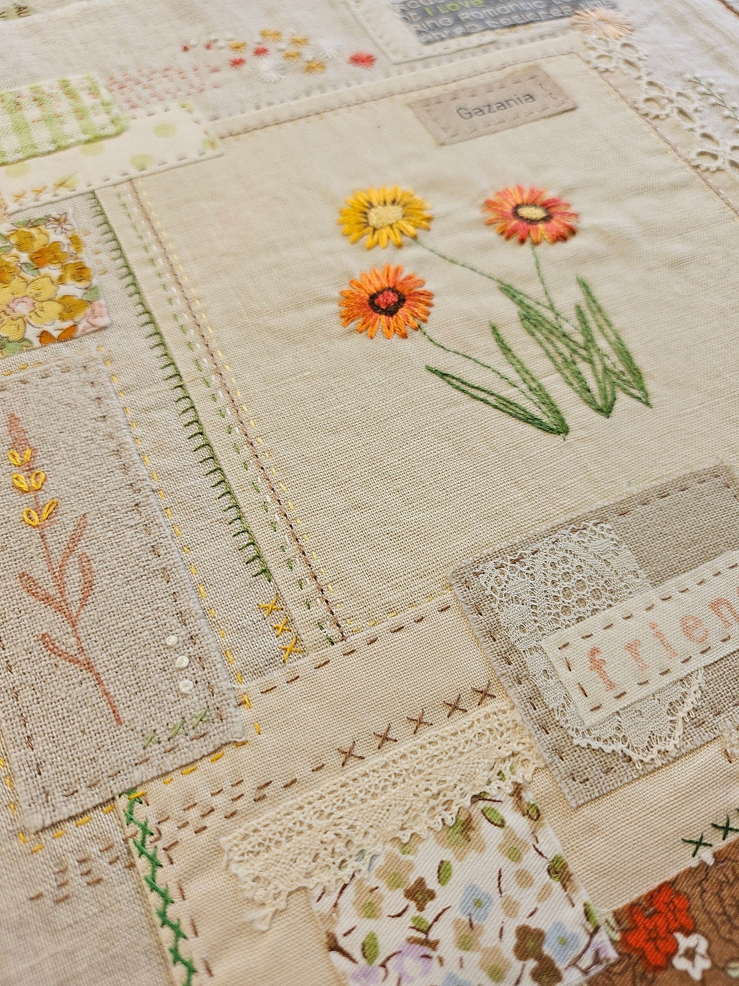 A Year in Flowers Season 3 Block of the Month Digital Pattern