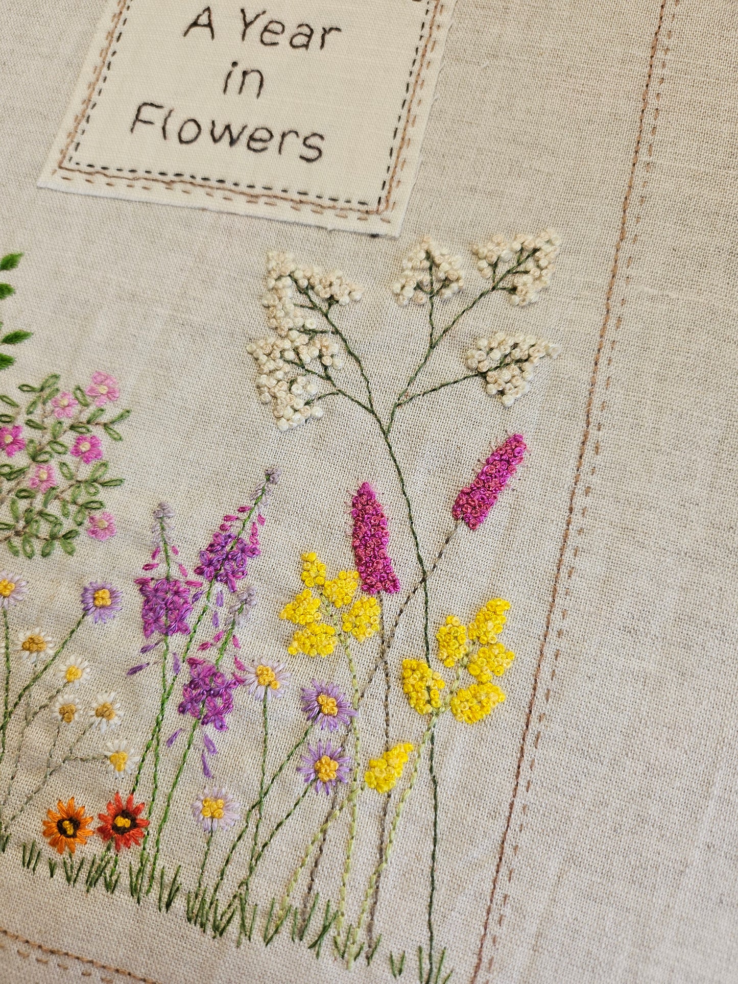 A Year in Flowers Season 3 Block of the Month Digital Pattern