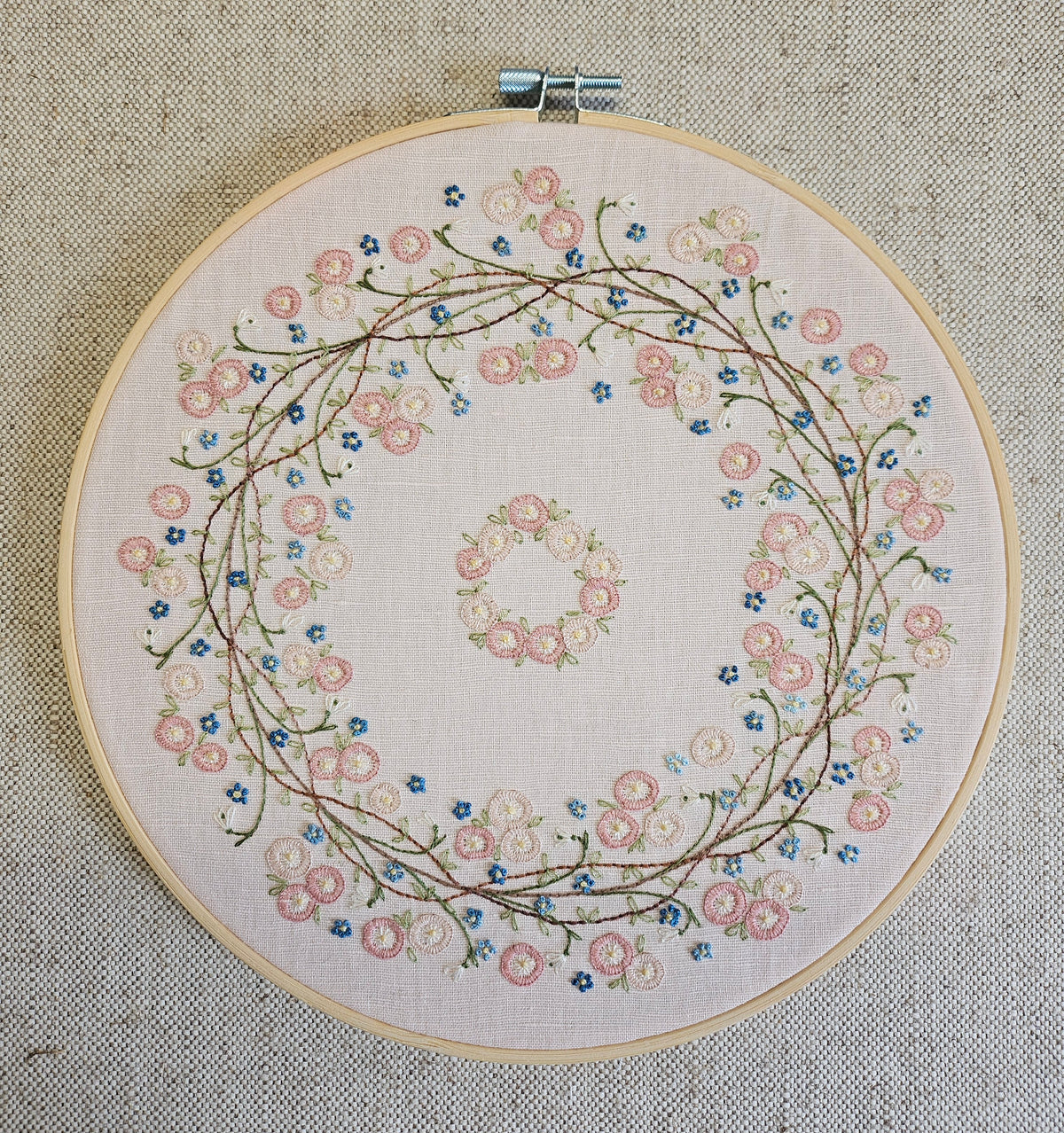 Spring Seasonal Wreath - Digital Pattern