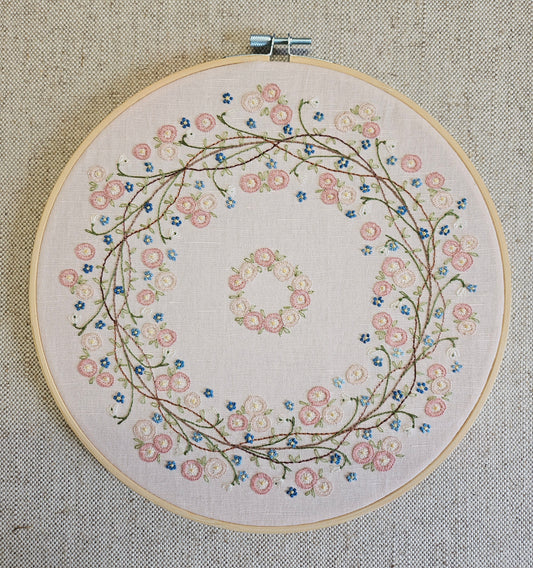 Spring Seasonal Wreath - Digital Pattern