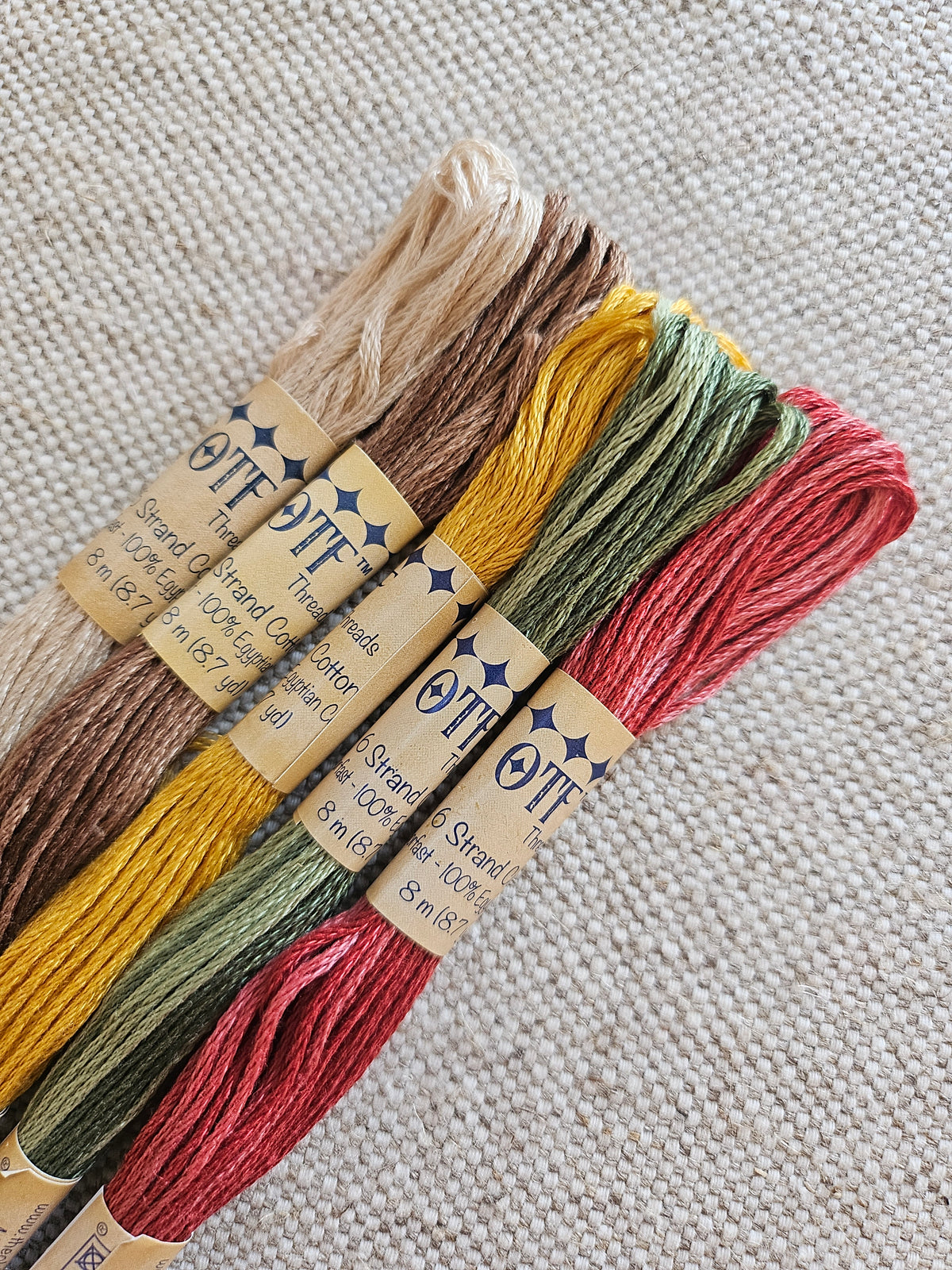 Ten Little Christmas Wreaths Thread Pack