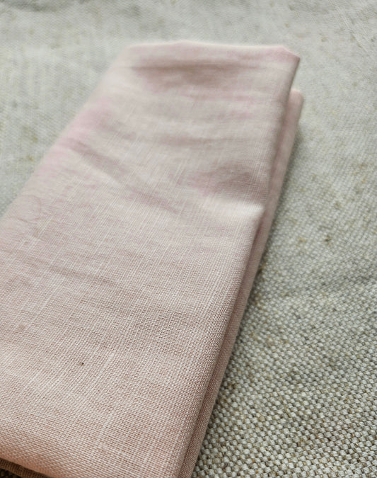 Linen/Cotton Fabric - Blush - Fat Quarter