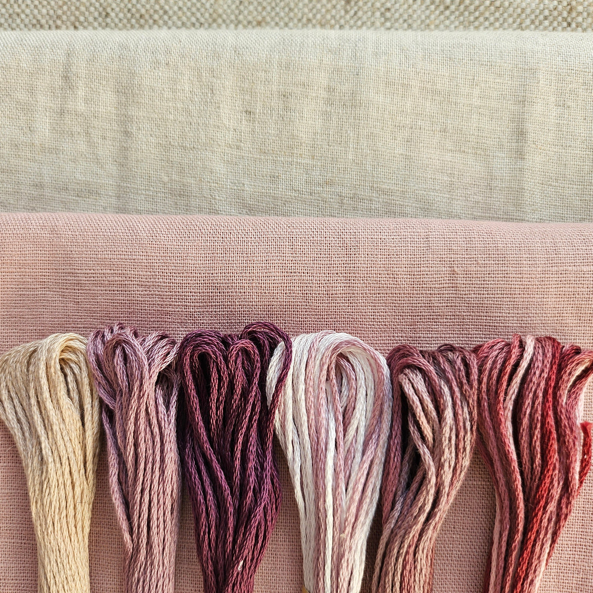 Linen and Thread Stash Builder - Dusky Pink – The Makers Studio