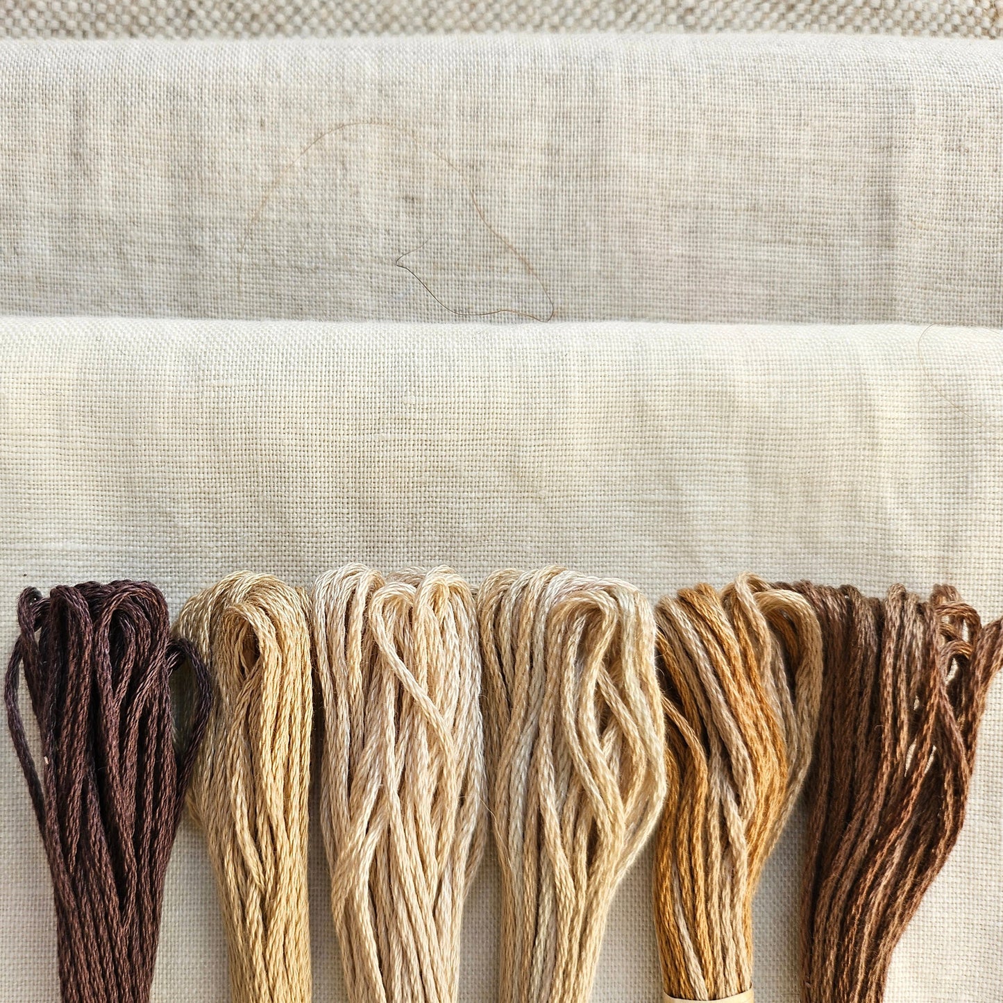 Linen and Thread Stash Builder - Cream