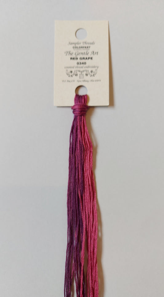 Gentle Art Sampler Thread - Red Grape