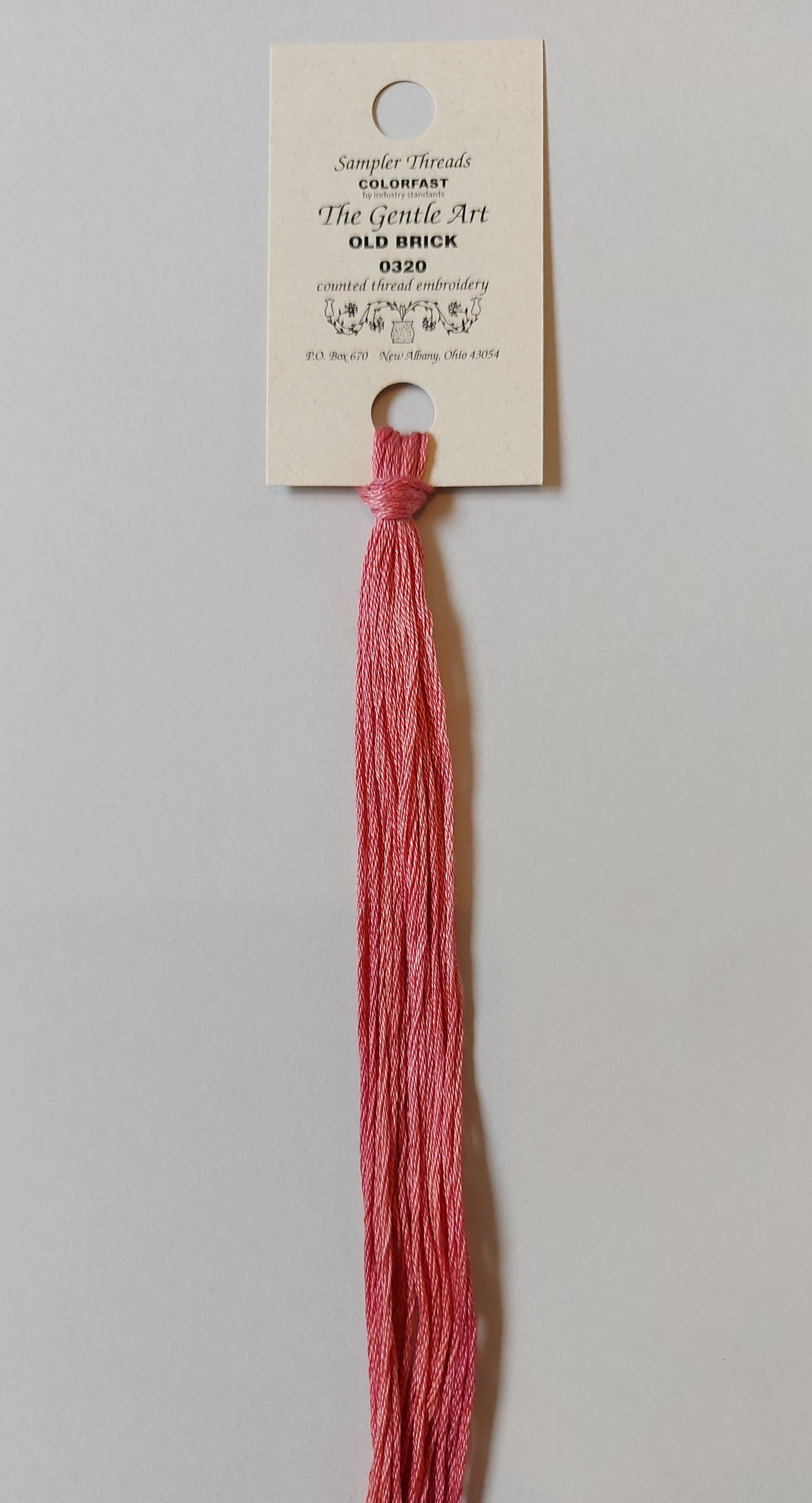 Gentle Art Sampler Thread - Old Brick – The Makers Studio