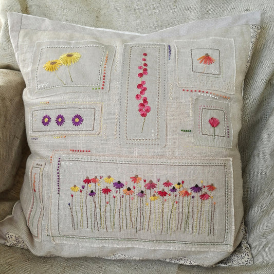Summery Flowers Digital Pattern