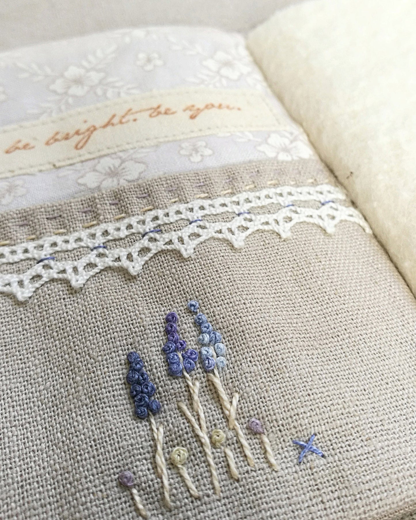 Lavender Needlebook Kit